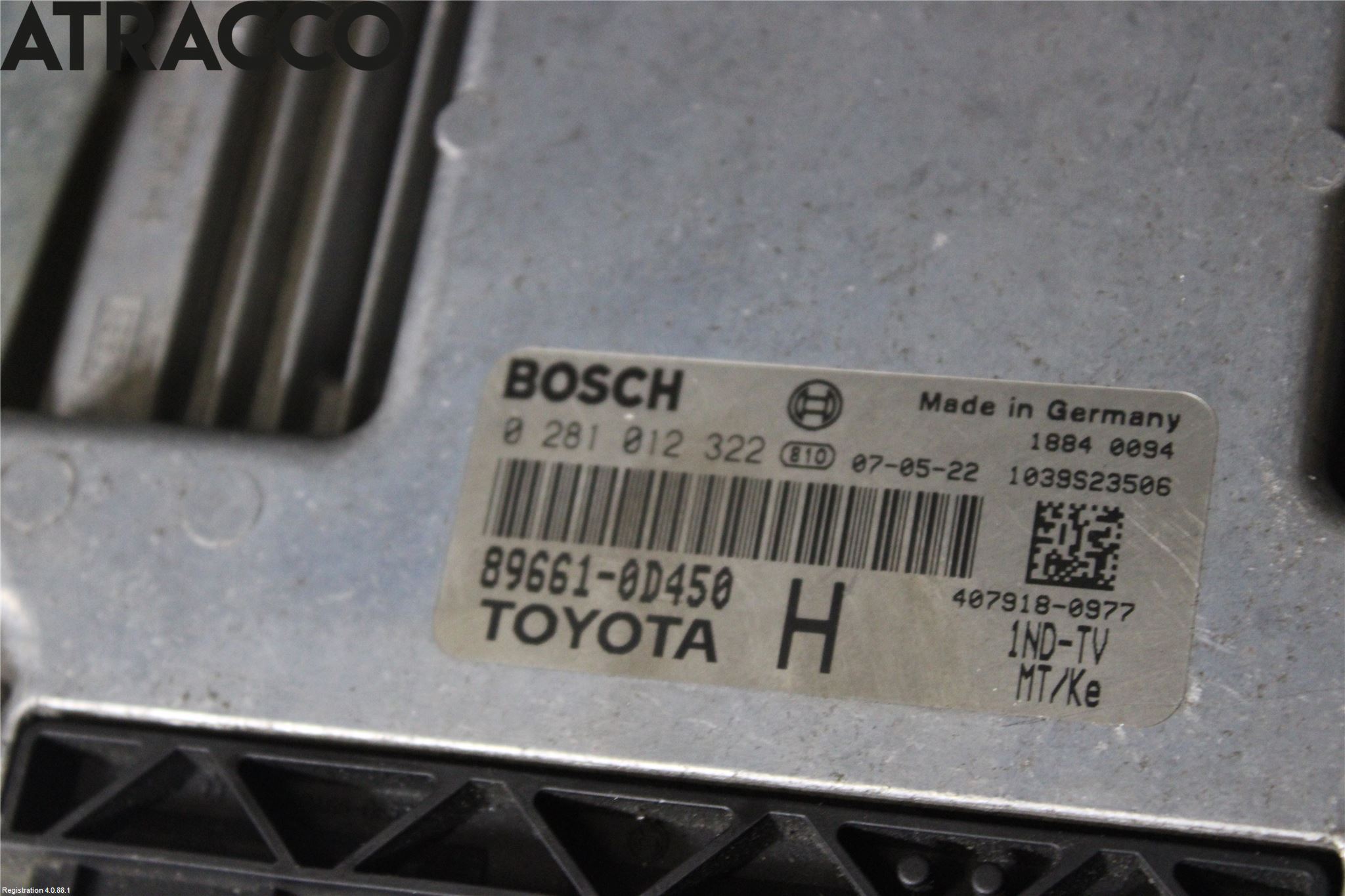 Toyota YARIS XP90 06-11 Styreenhet Innsprøytning