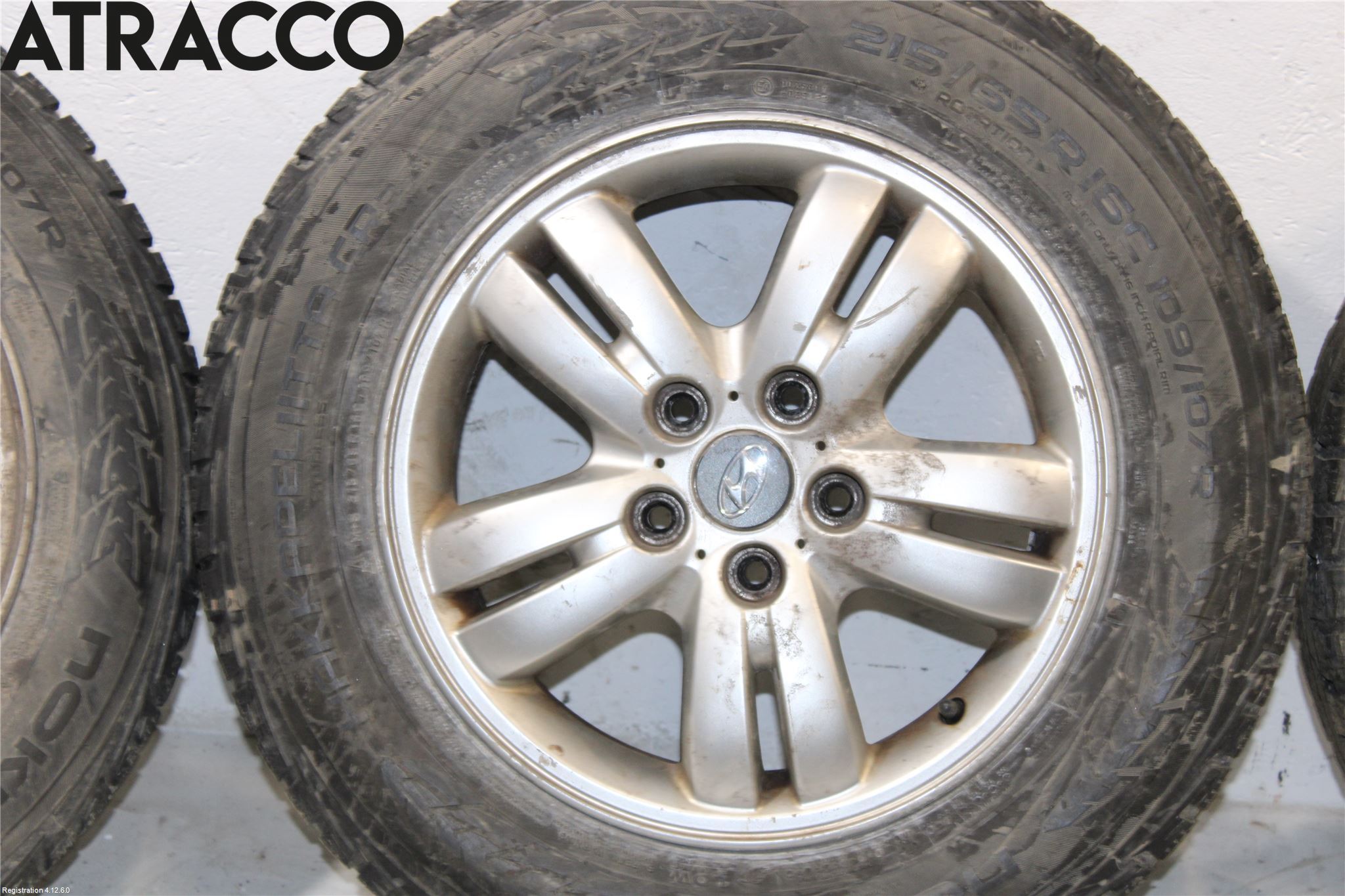 Hyundai TUCSON 05- Dekk Vinter På Alu Felg 4Stk