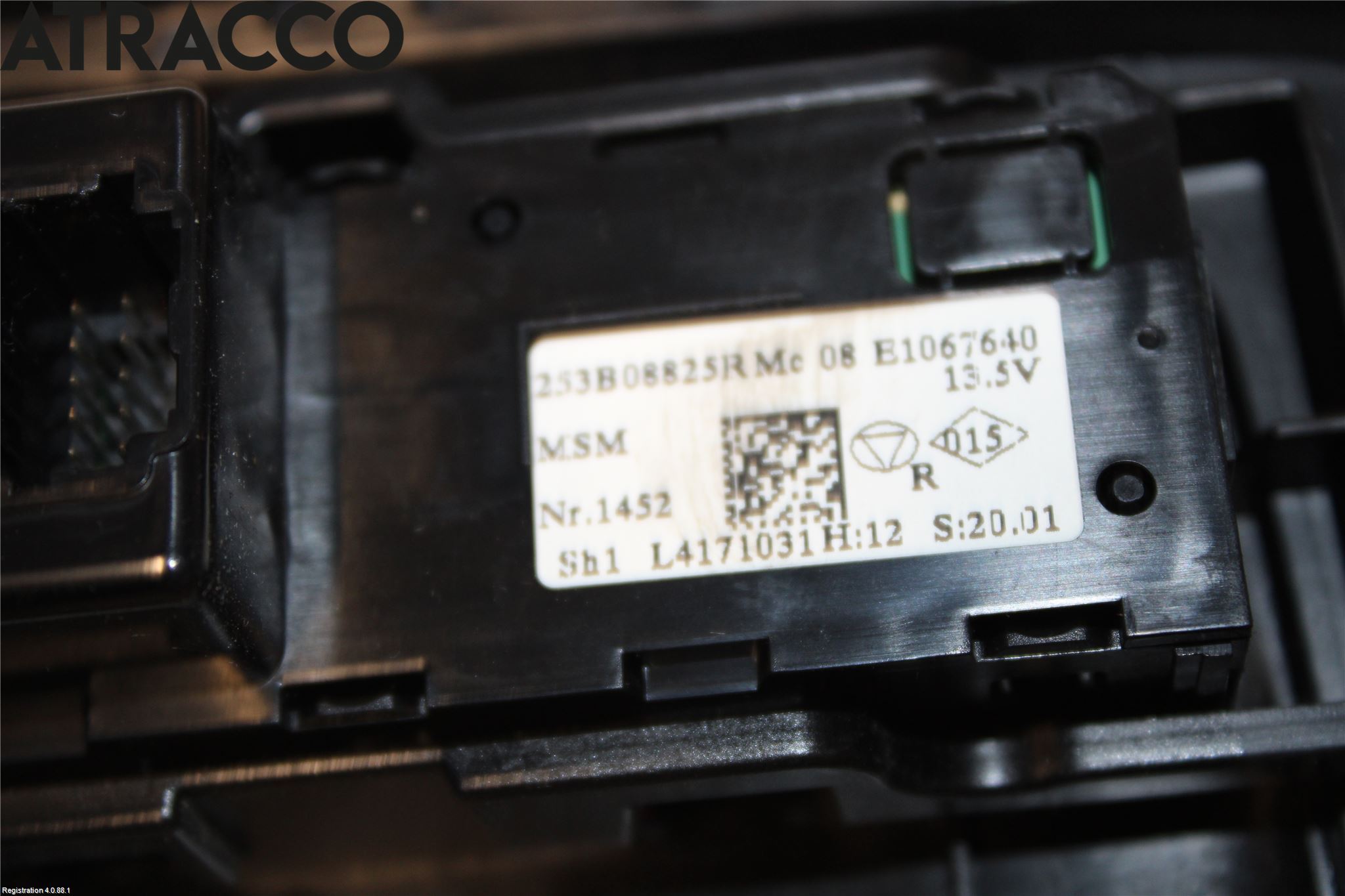 Renault ZOE/E-TECH 13- Varme Ac Betjening-Display