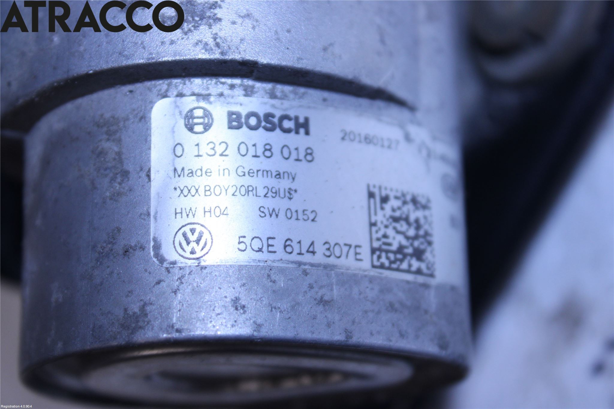 Volkswagen VW GOLF / E-GOLF VII 13-20 Bremsekraftregulator