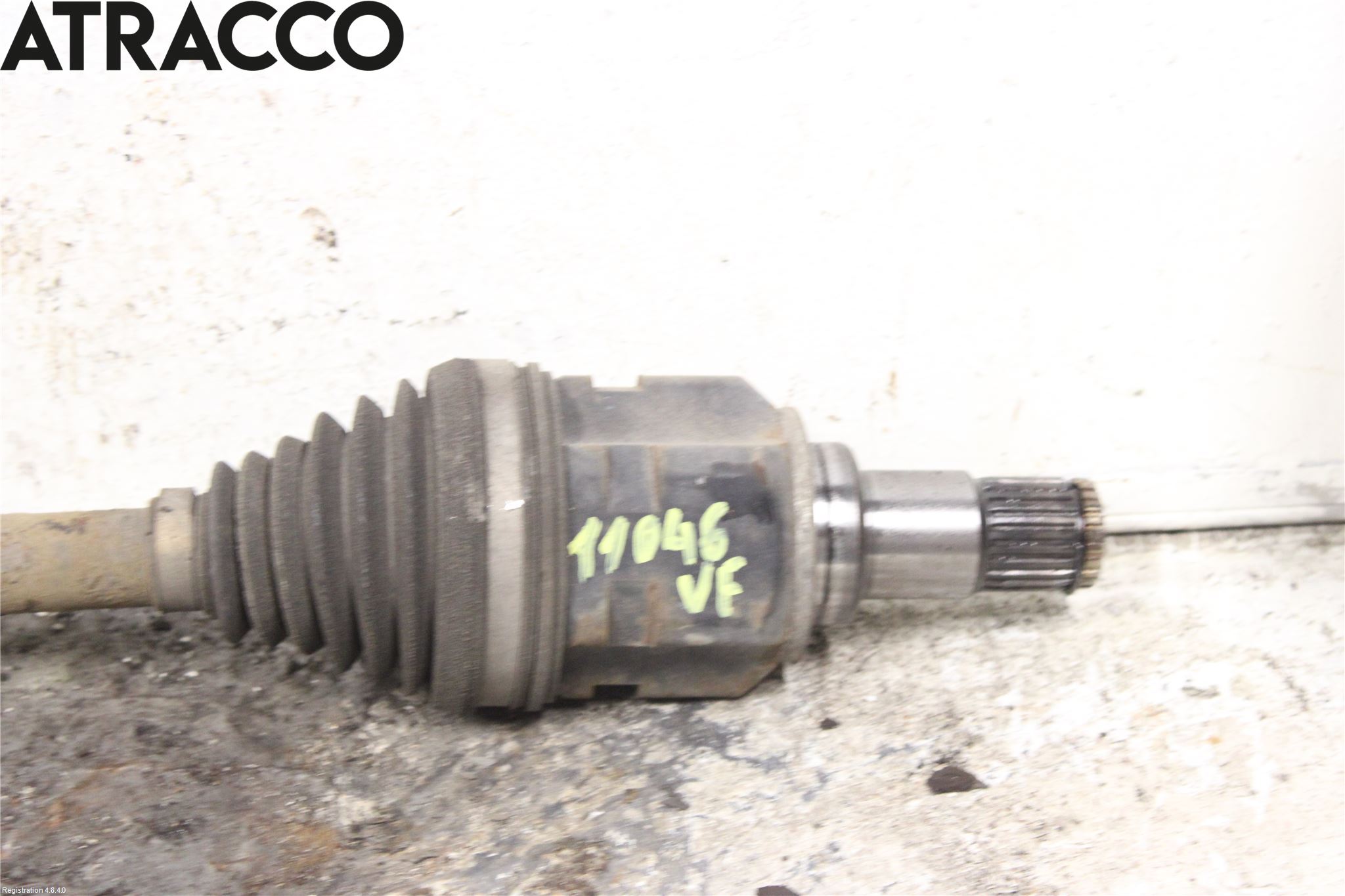 Toyota AURIS 10-12 Drivaksel Foran Kompl Venstre