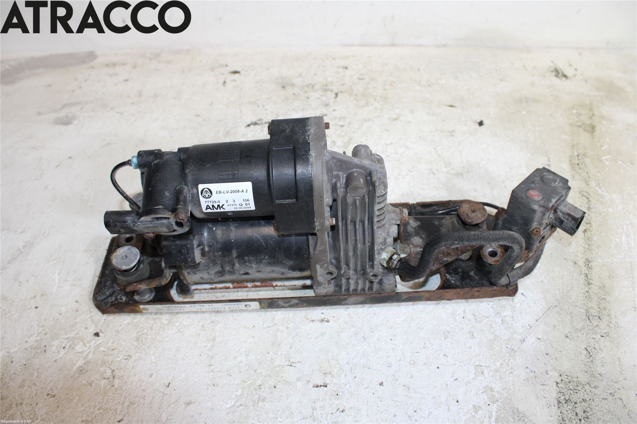 BMW 5 E60/61 Sed/Tou 02-10 Fjæring Kompressor Støtd-Fjæri