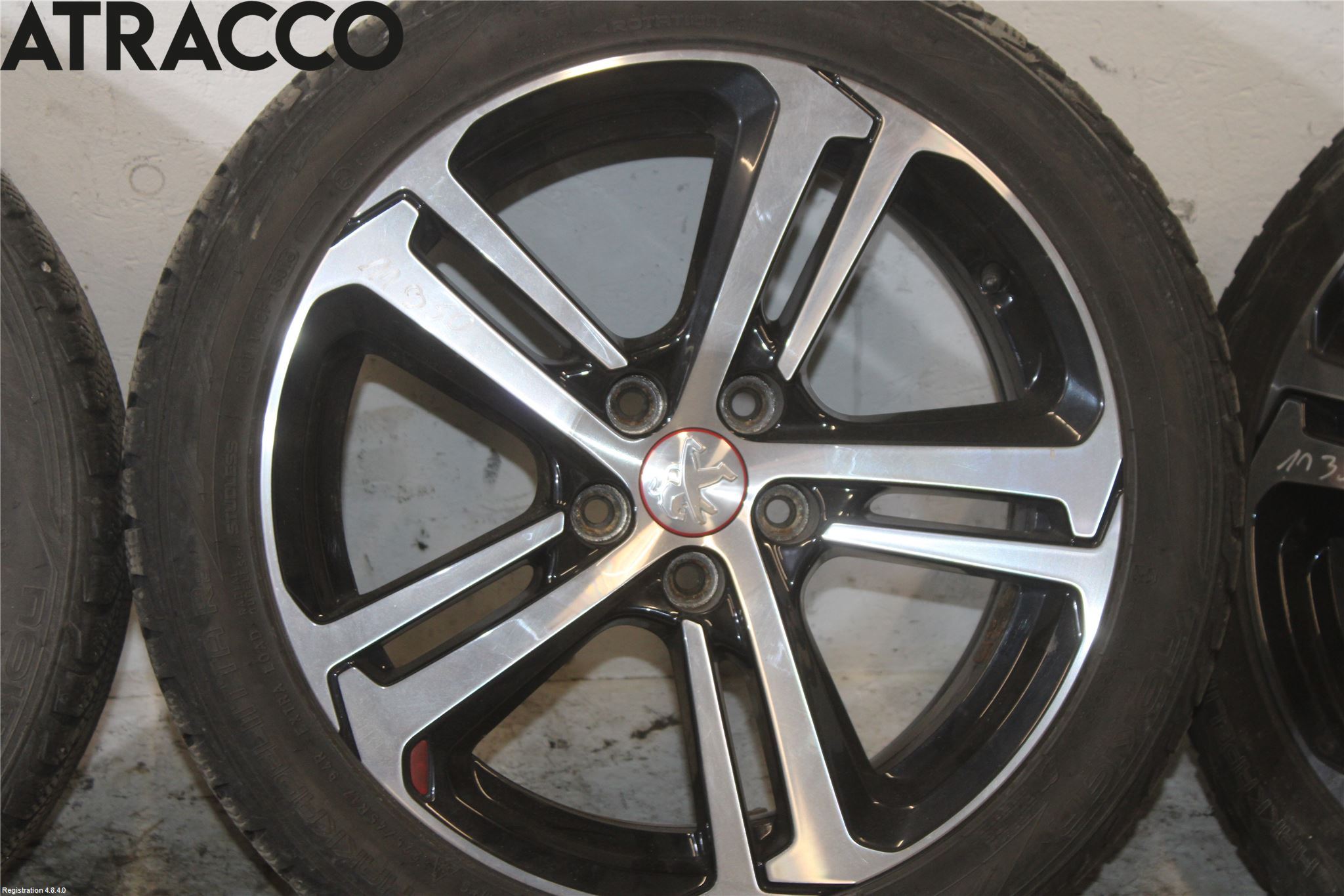 Peugeot 308 14-21 Dekk Vinter På Alu Felg 4Stk