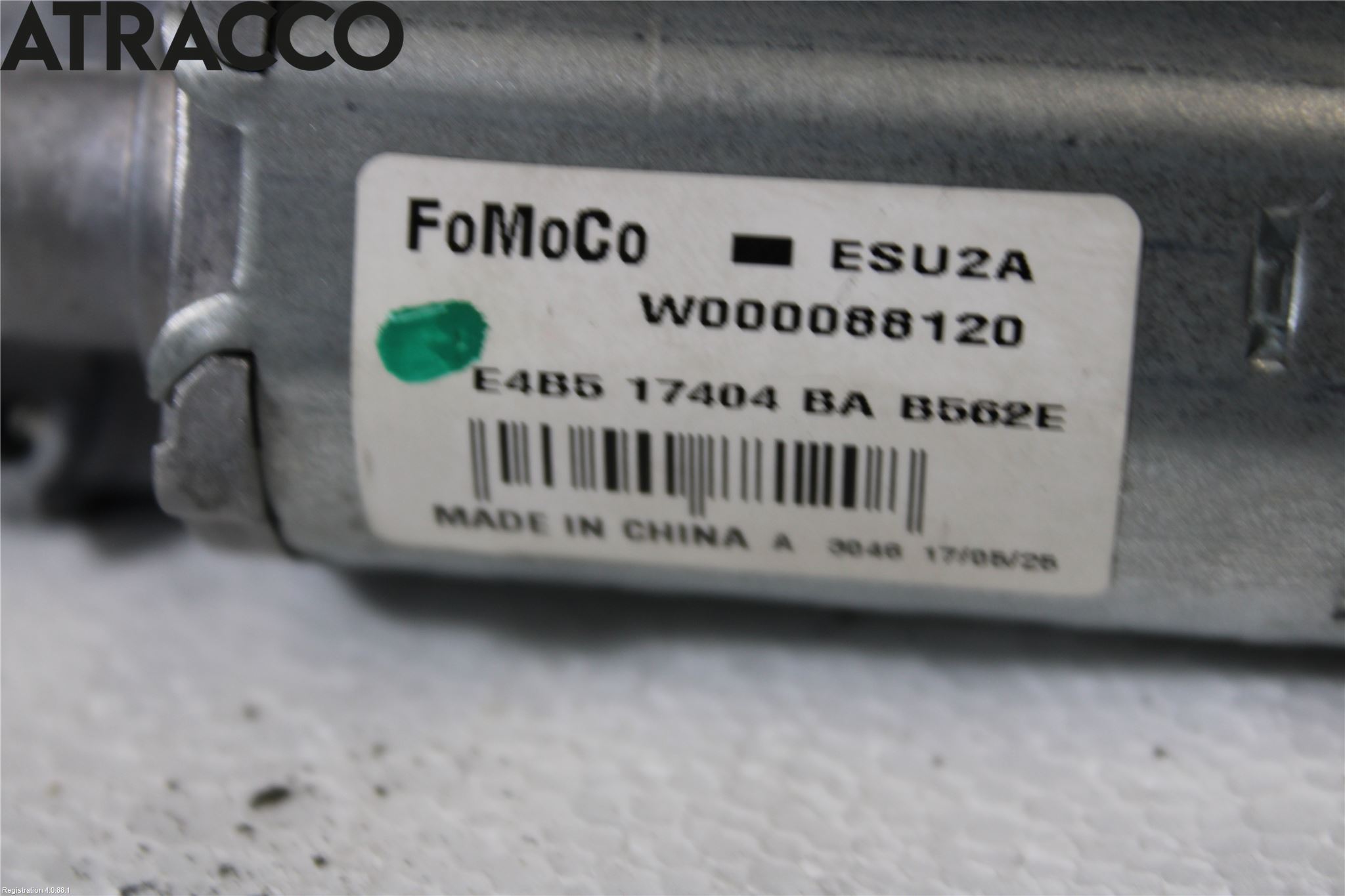 Ford KA+ 16-20 Viskermotor Bakluke