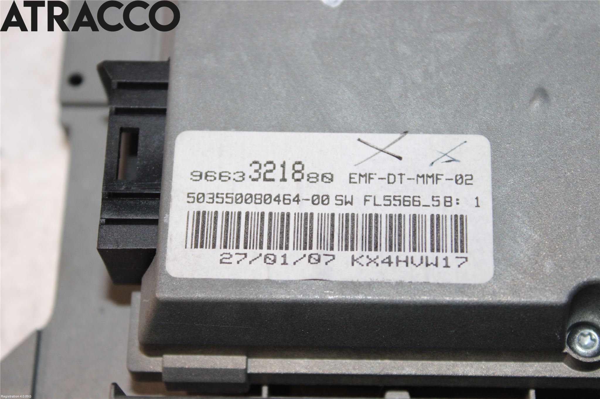 Peugeot 307     05-08 Instr Skjerm Dvd-Gps-Ac-Tlf