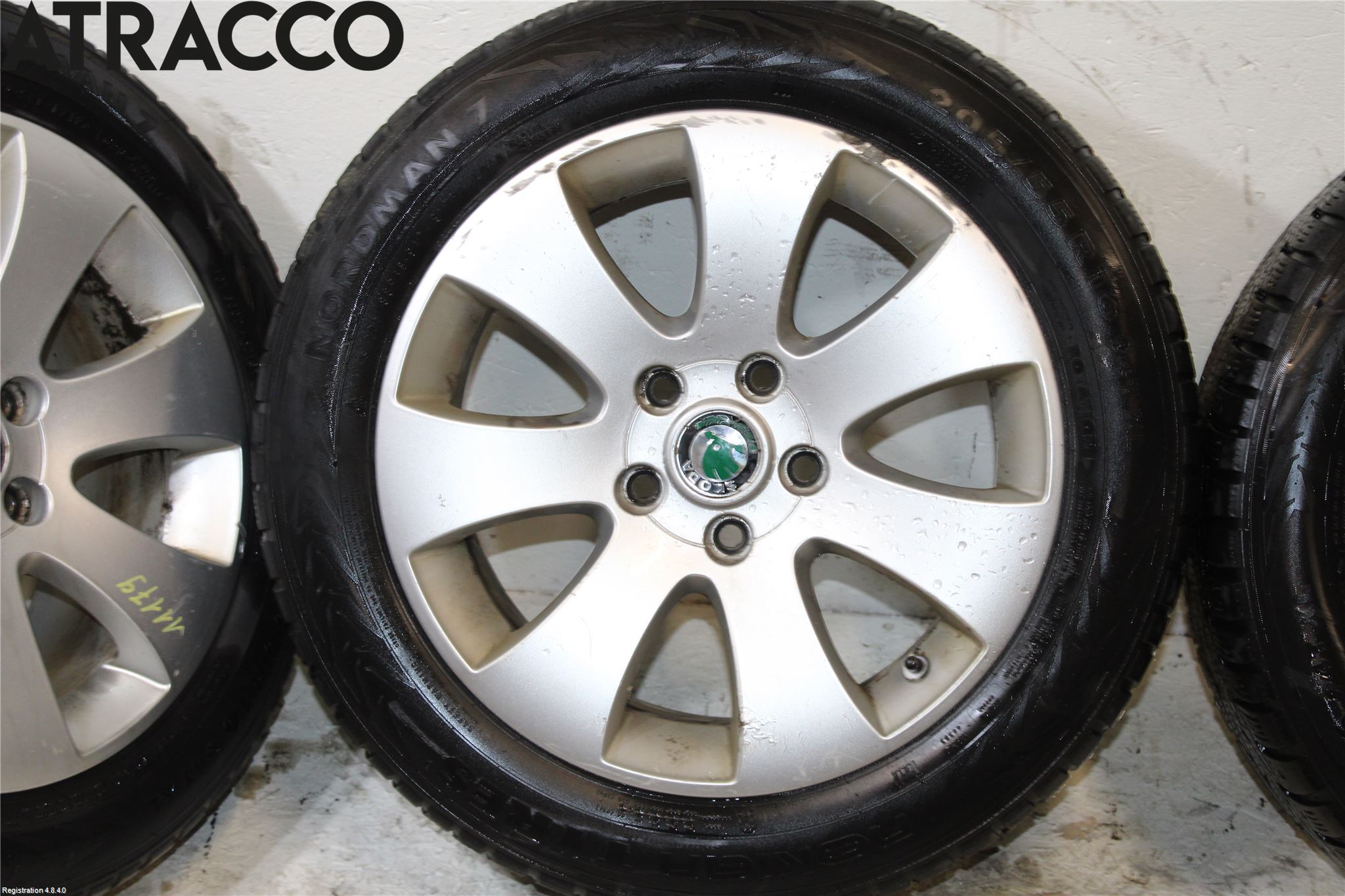 Skoda SUPERB 09-15 Dekk Vinter På Alu Felg 4Stk