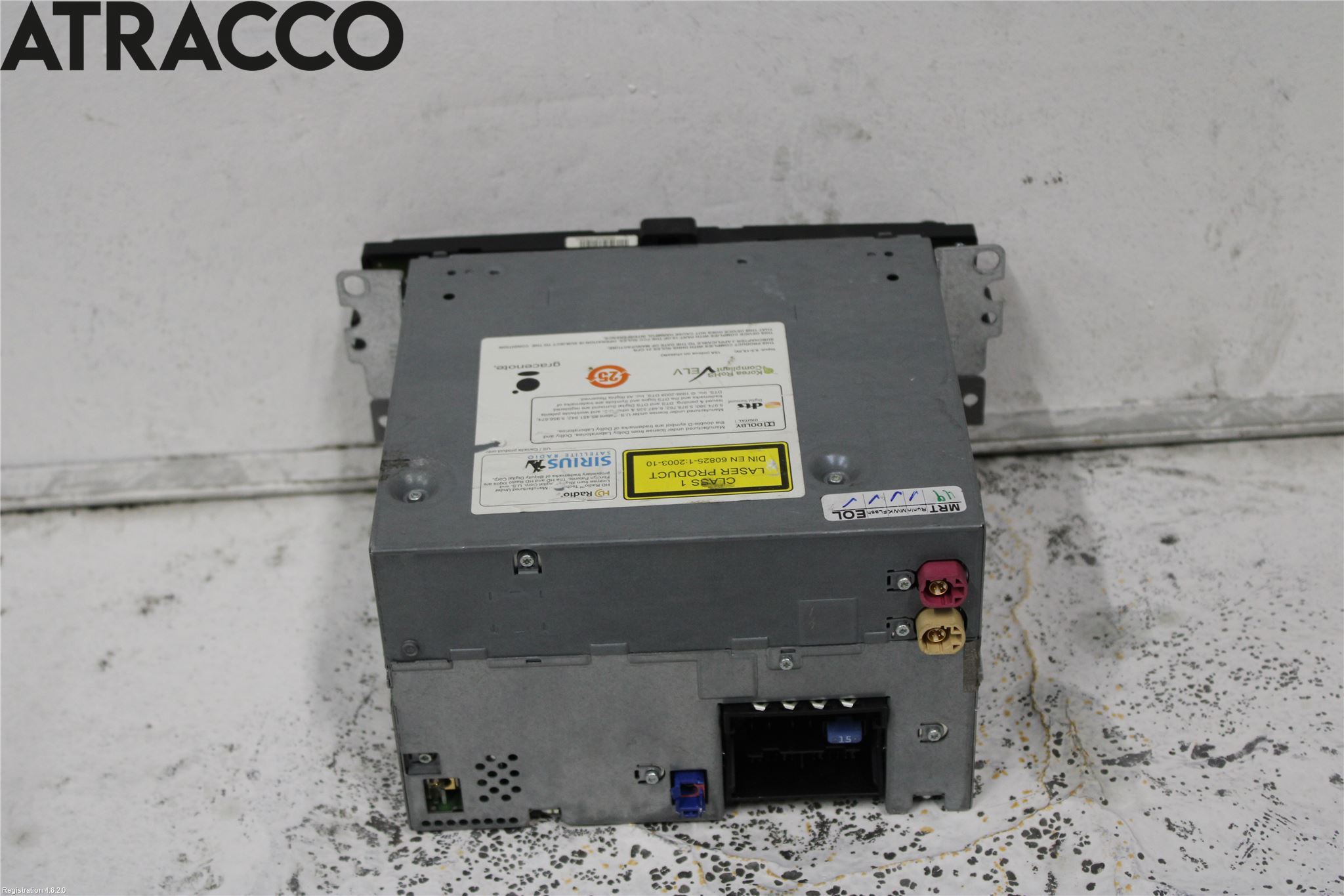 BMW 3 E90/91 SED/TOU 05-12 Stereo Radio Med Cd