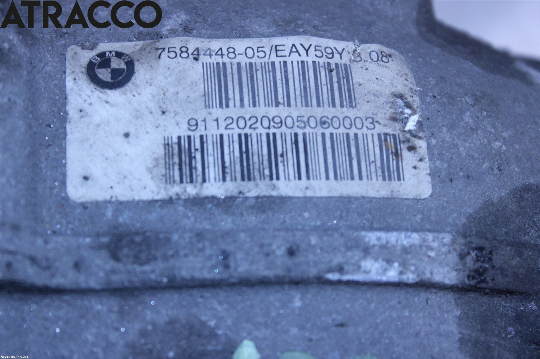 BMW 5 F10/F11/F18 09-17 Bakaksel Kardang Bak -Diff