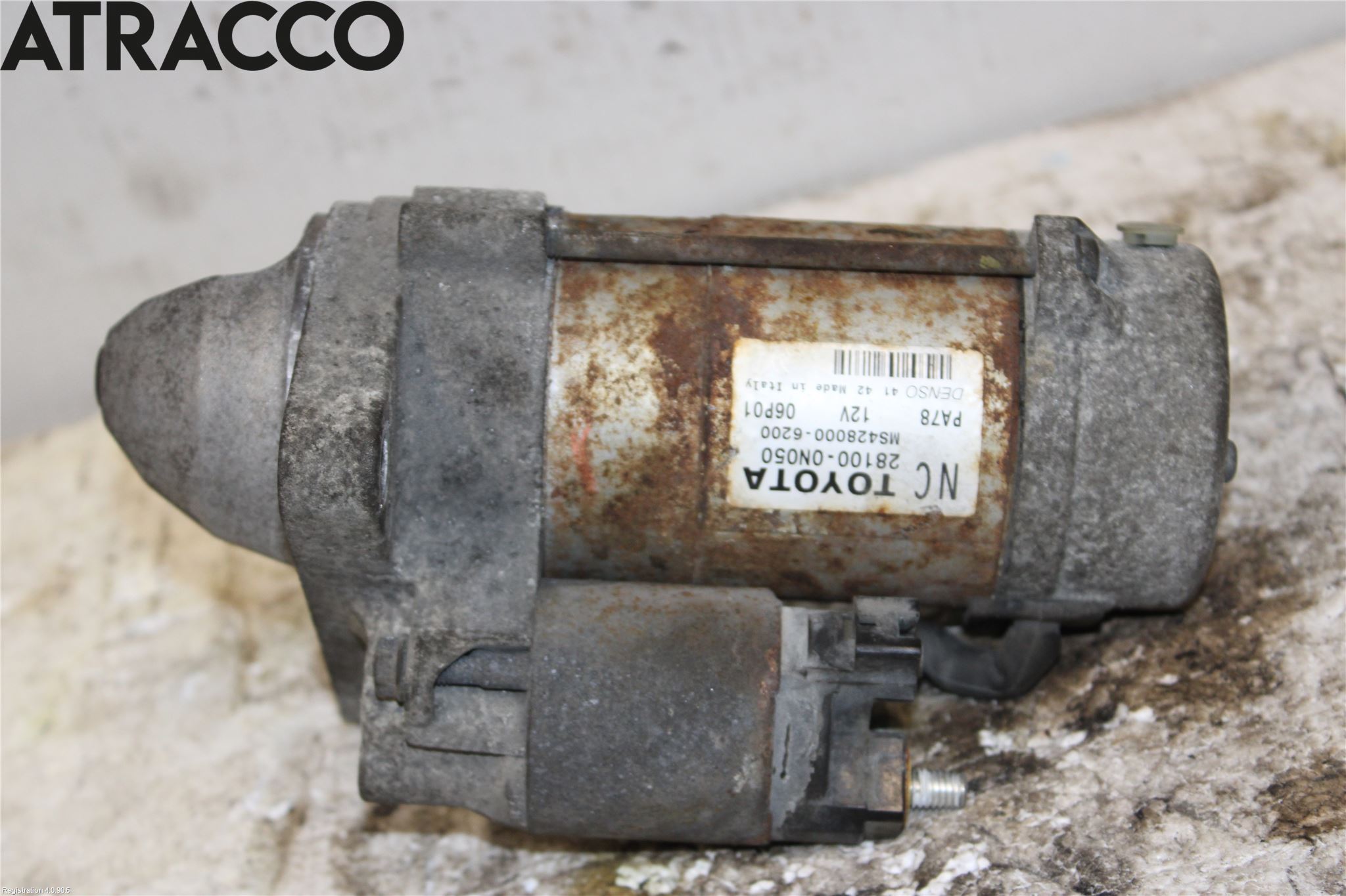 Toyota YARIS XP130 12-14 Startmotor Diesel