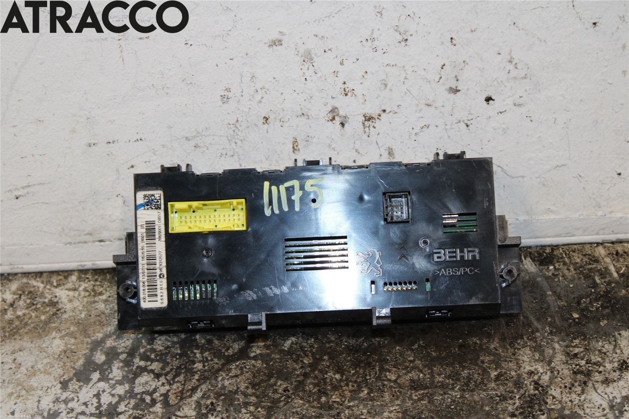 Citroen DS3 Varme Ac Betjening-Display