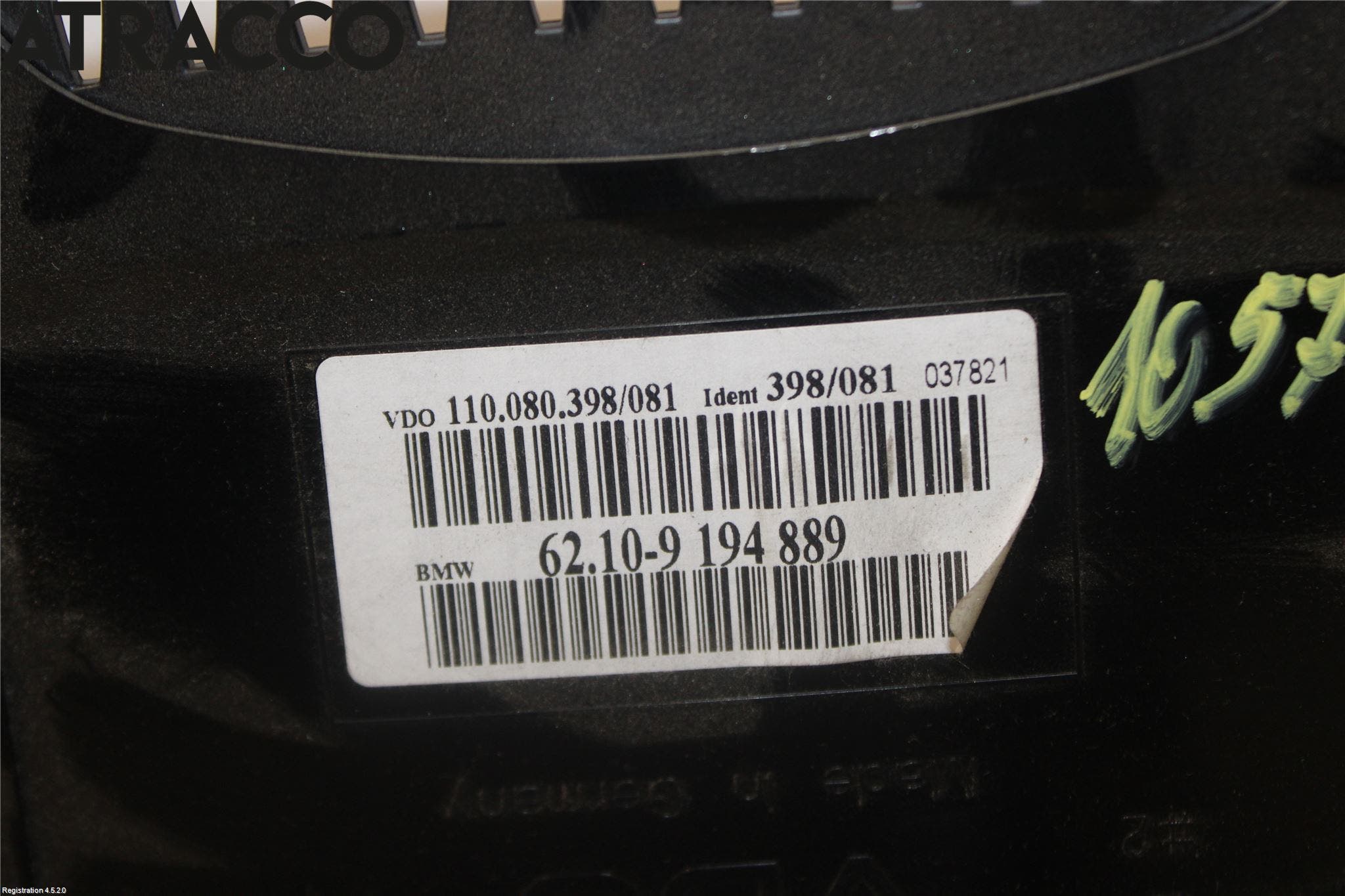 BMW 5 E60/61 Sed/Tou 02-10 Instr Kombinert