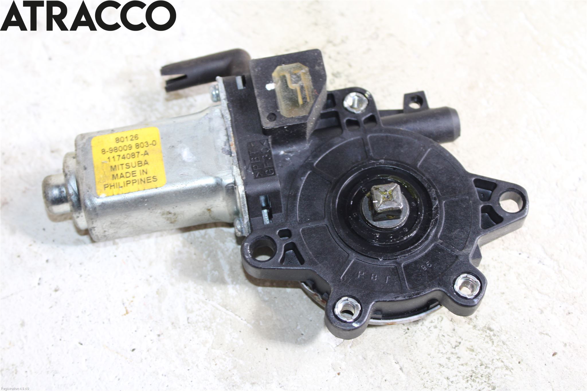 Isuzu D-MAX Vindusheismotor