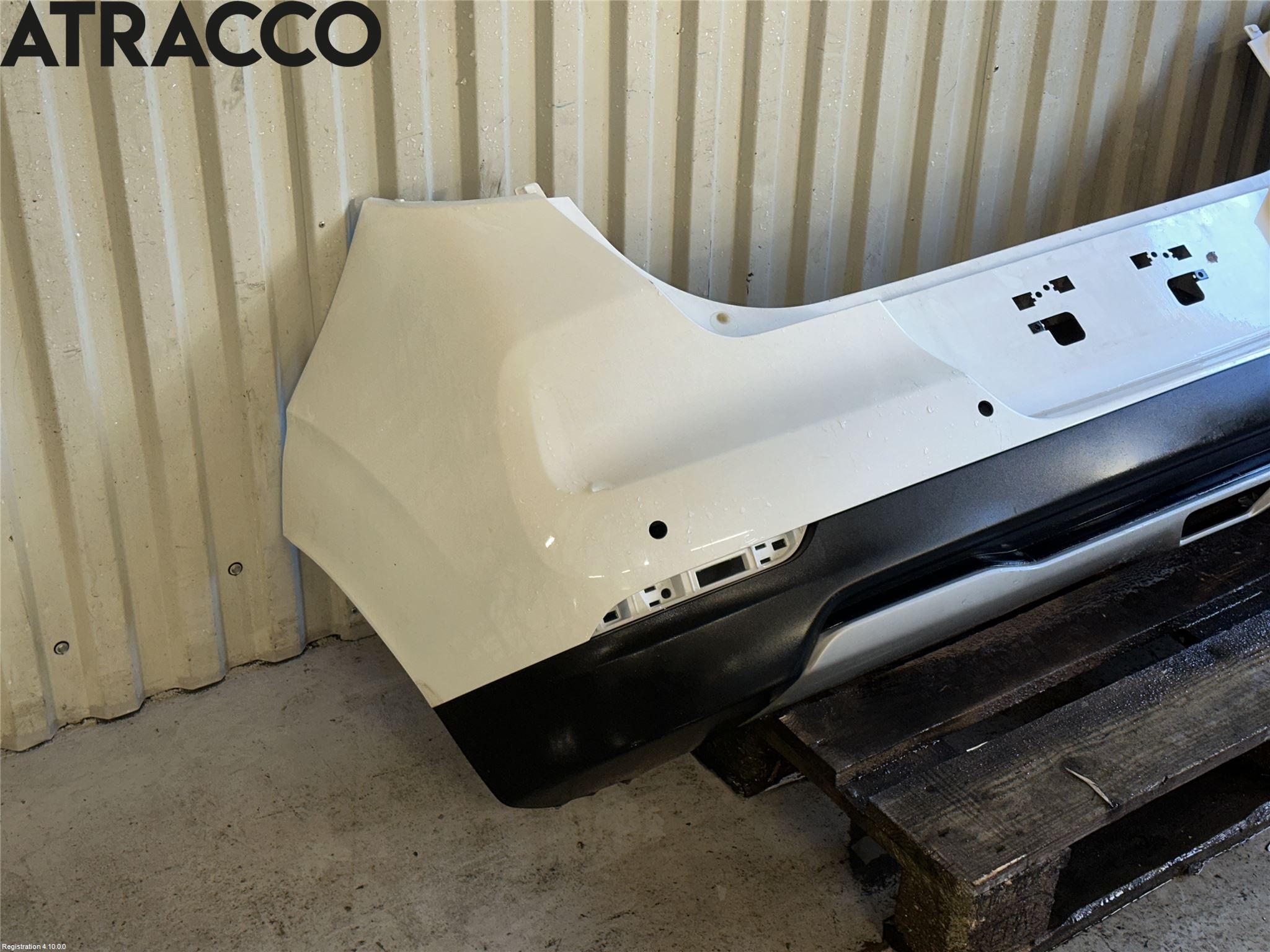 Kia SOUL 09- Støtfanger Bak