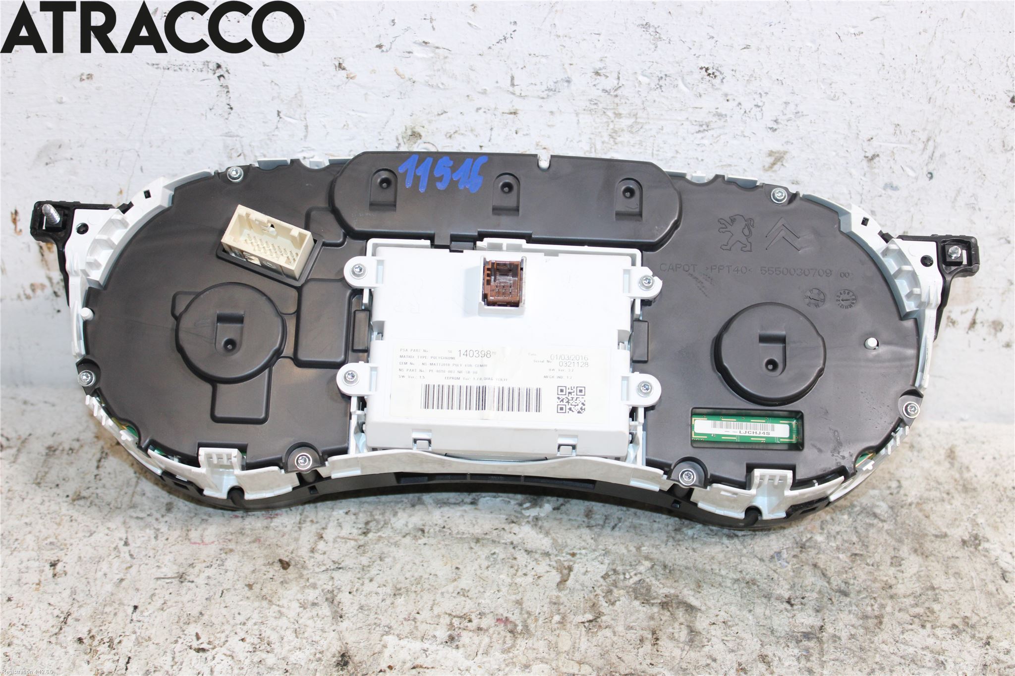 Peugeot 508 11-18 Instr Kombinert