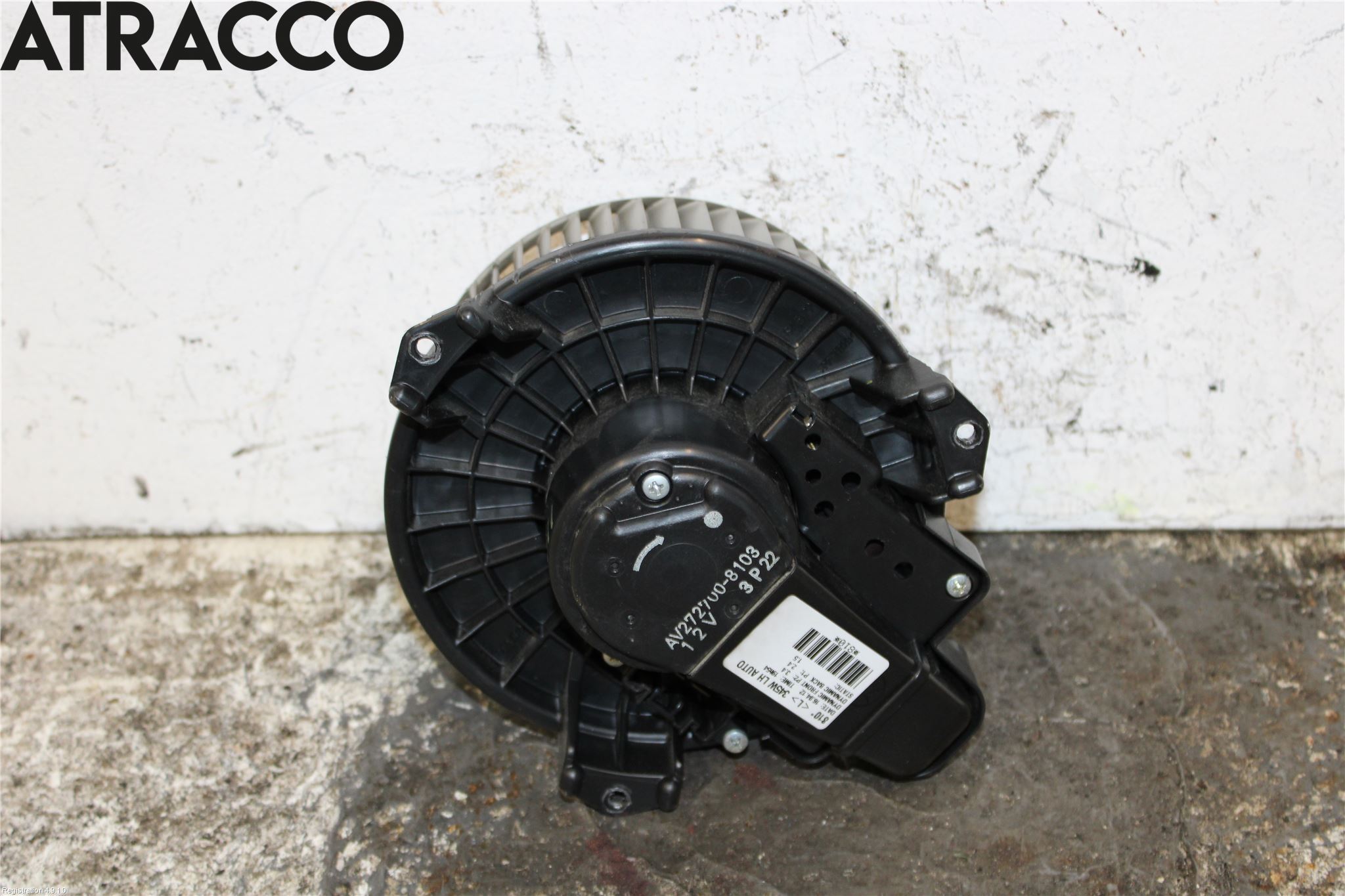 Toyota AVENSIS 09-15 Varmeapparat Viftemotor