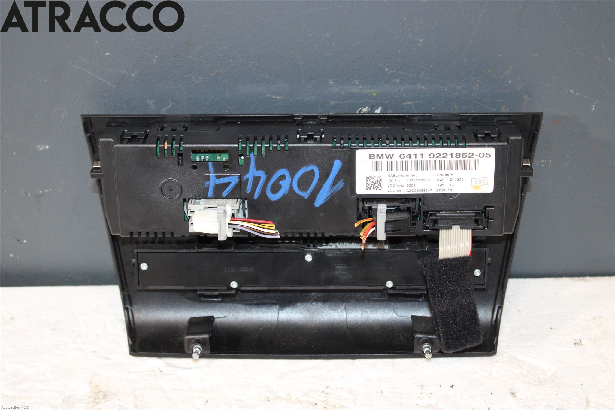 BMW 1 E87/81 5D/3D 03-11 Varme Ac Betjening-Display