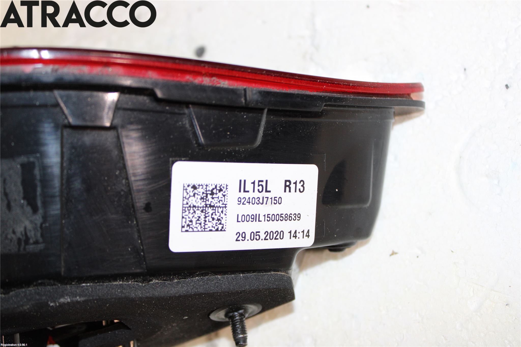Kia CEED/CEED SW 19- Baklykt Venstre  På Luke(Indre