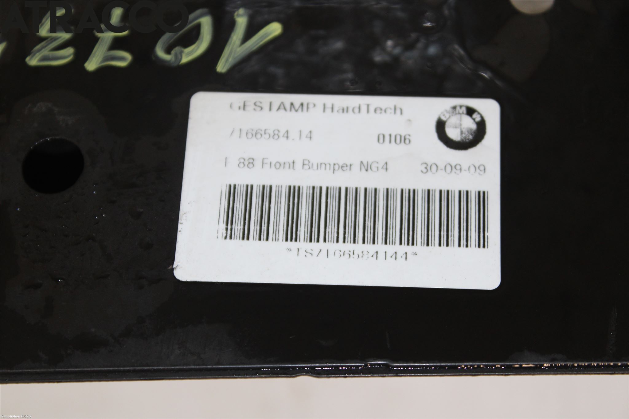 BMW 1 E87/81 5D/3D 03-11 Støtfanger Foran Bjelke