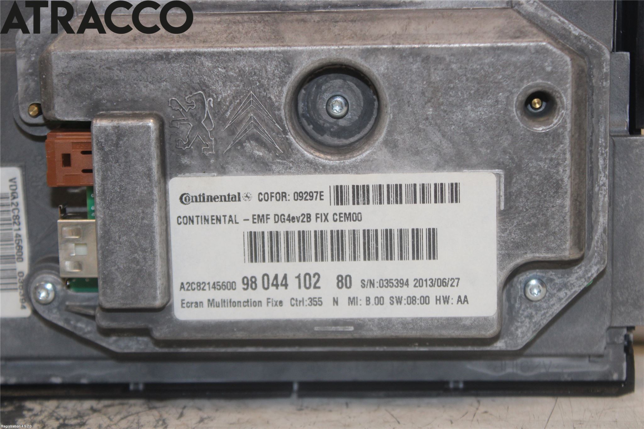 Citroen JUMPER 07-13 Multifunktionsdisplay