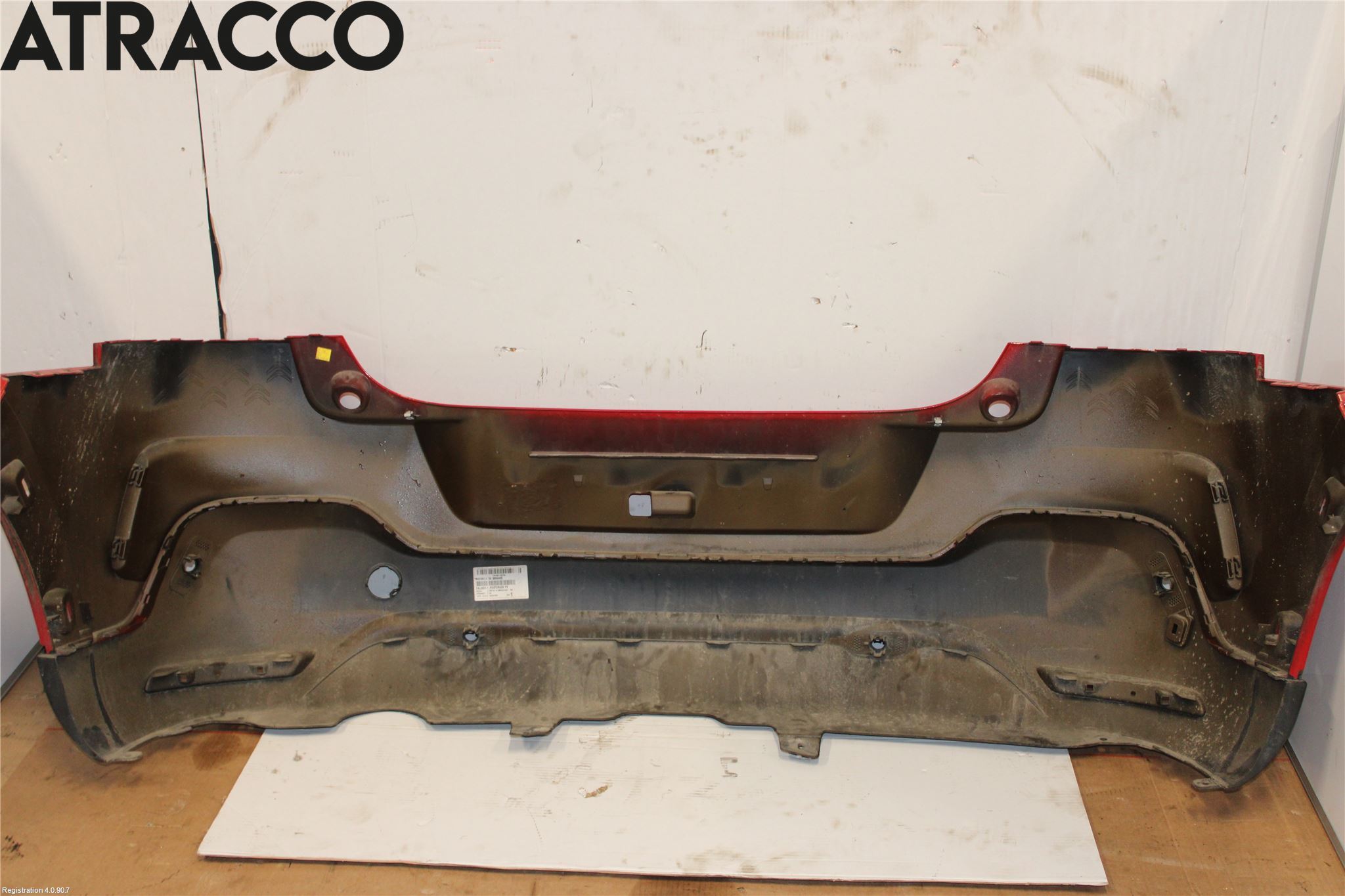 Citroen C4 CACTUS 14-20 Støtfanger Bak