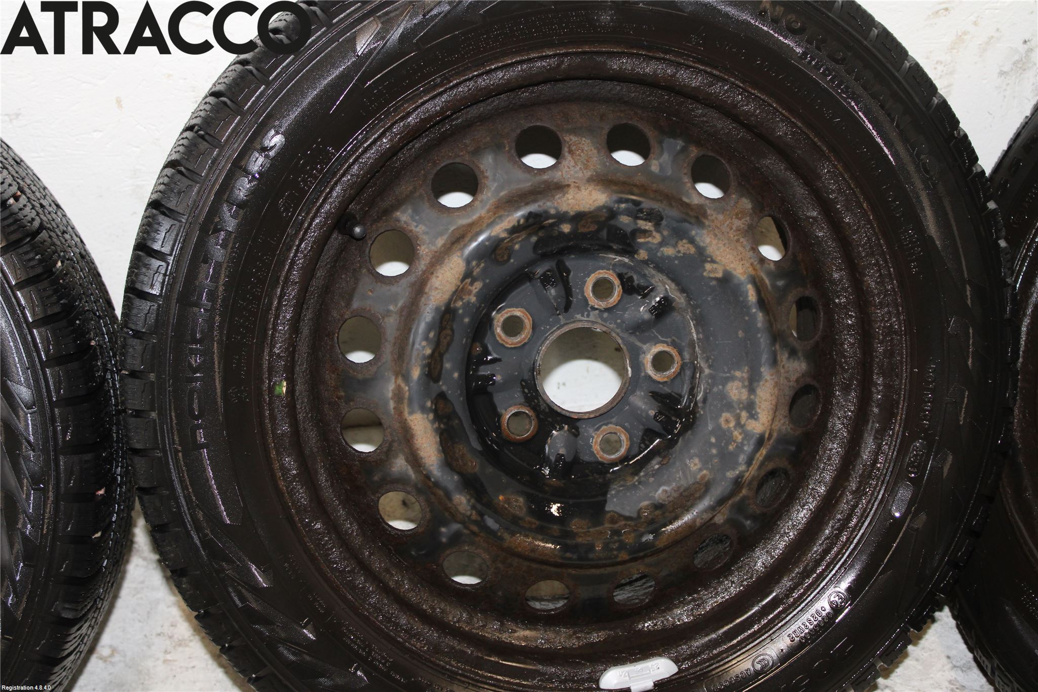 Toyota AURIS 07-09 Dekk Vinter På Stål Felg 4Stk