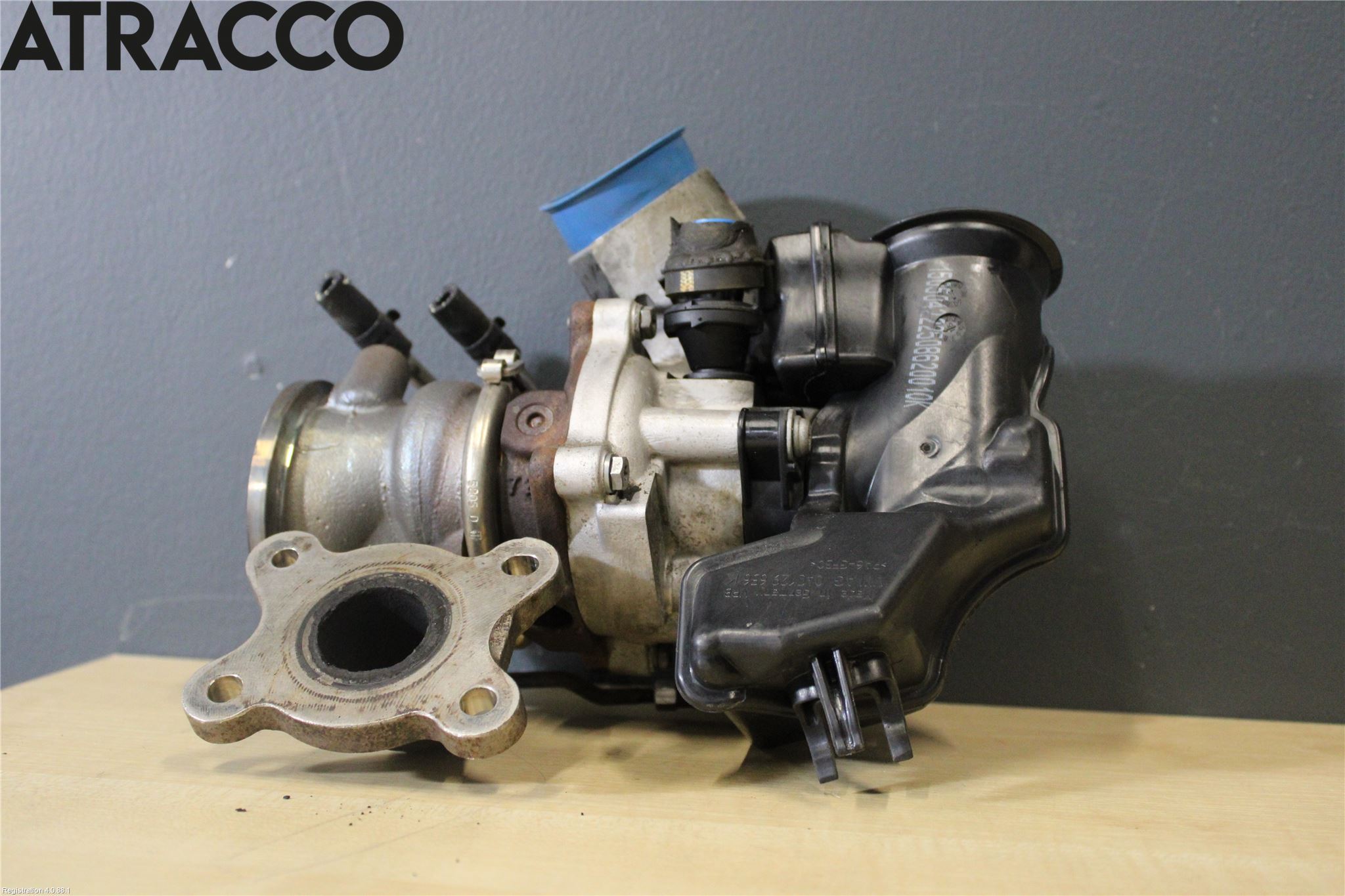 Volkswagen VW POLO 10-17 Turboaggregat