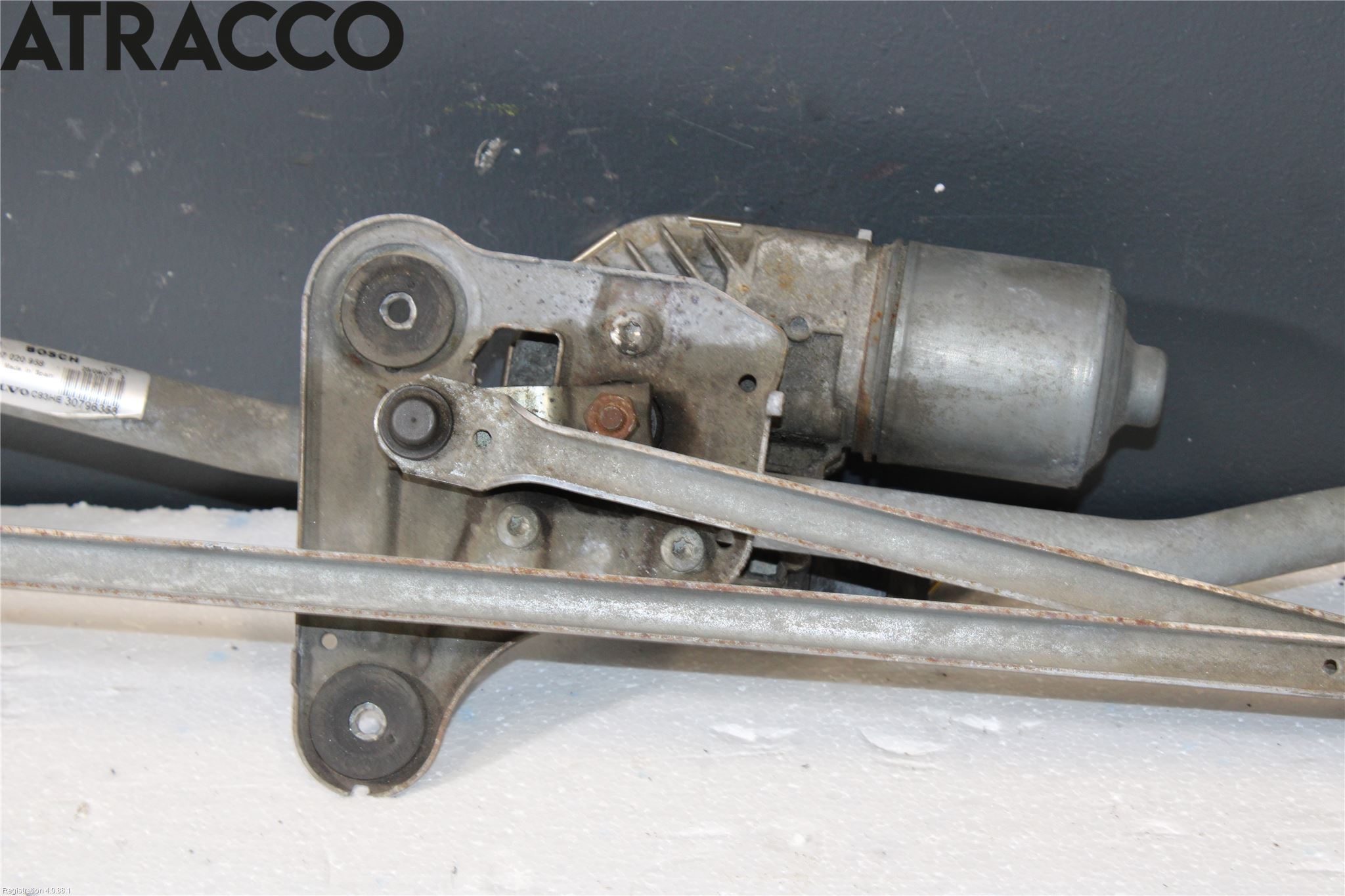 Volvo V70 08-13 Viskeroverføring Frontrute