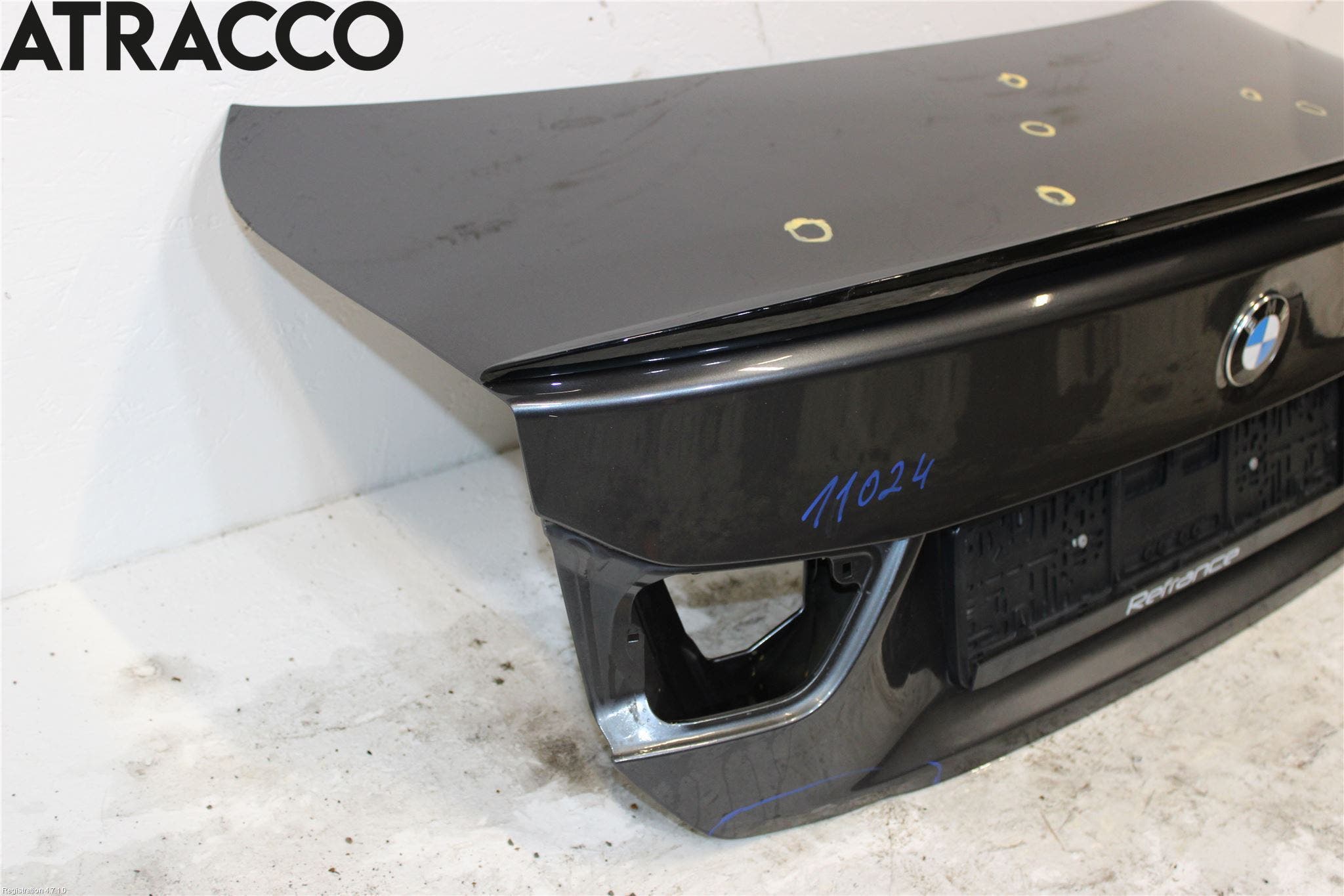 BMW 4 F32/F33/F82/F83 13-20 Bakluke Koffertlokk