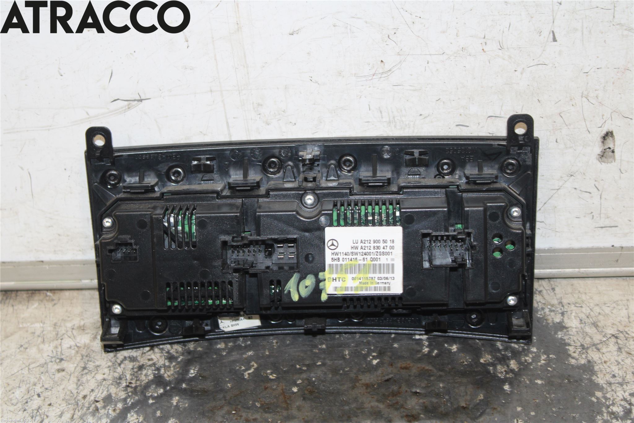 Mercedes-Benz MB E-KLASS (W212) 09-16 Varme Ac Betjening-Display