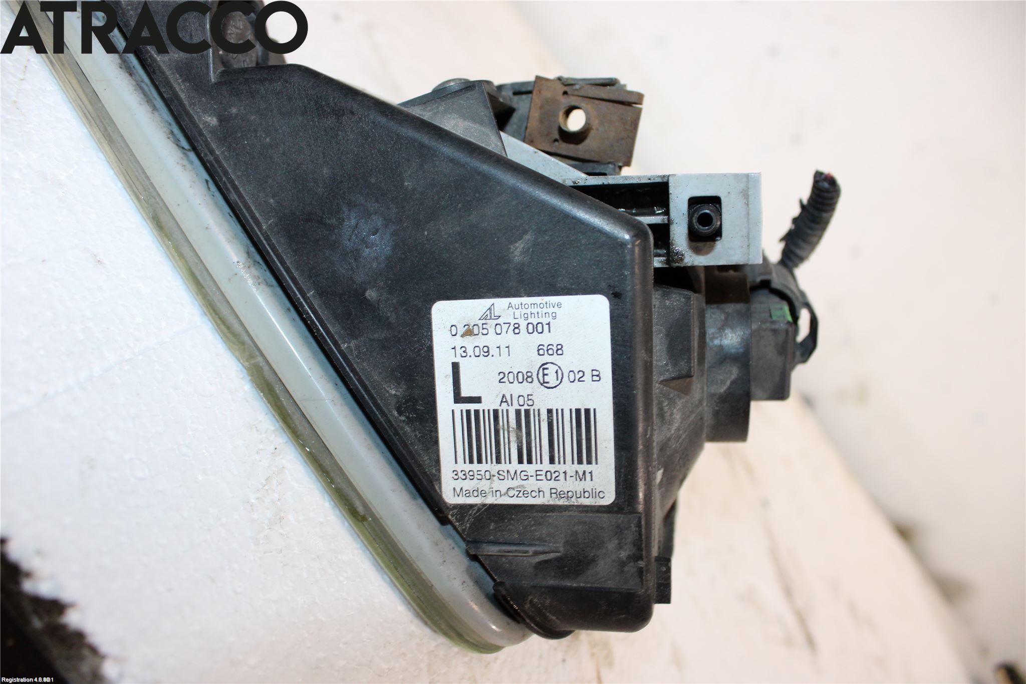 Honda CIVIC 06-11 Frontlykt-Kurve-Tåkelys