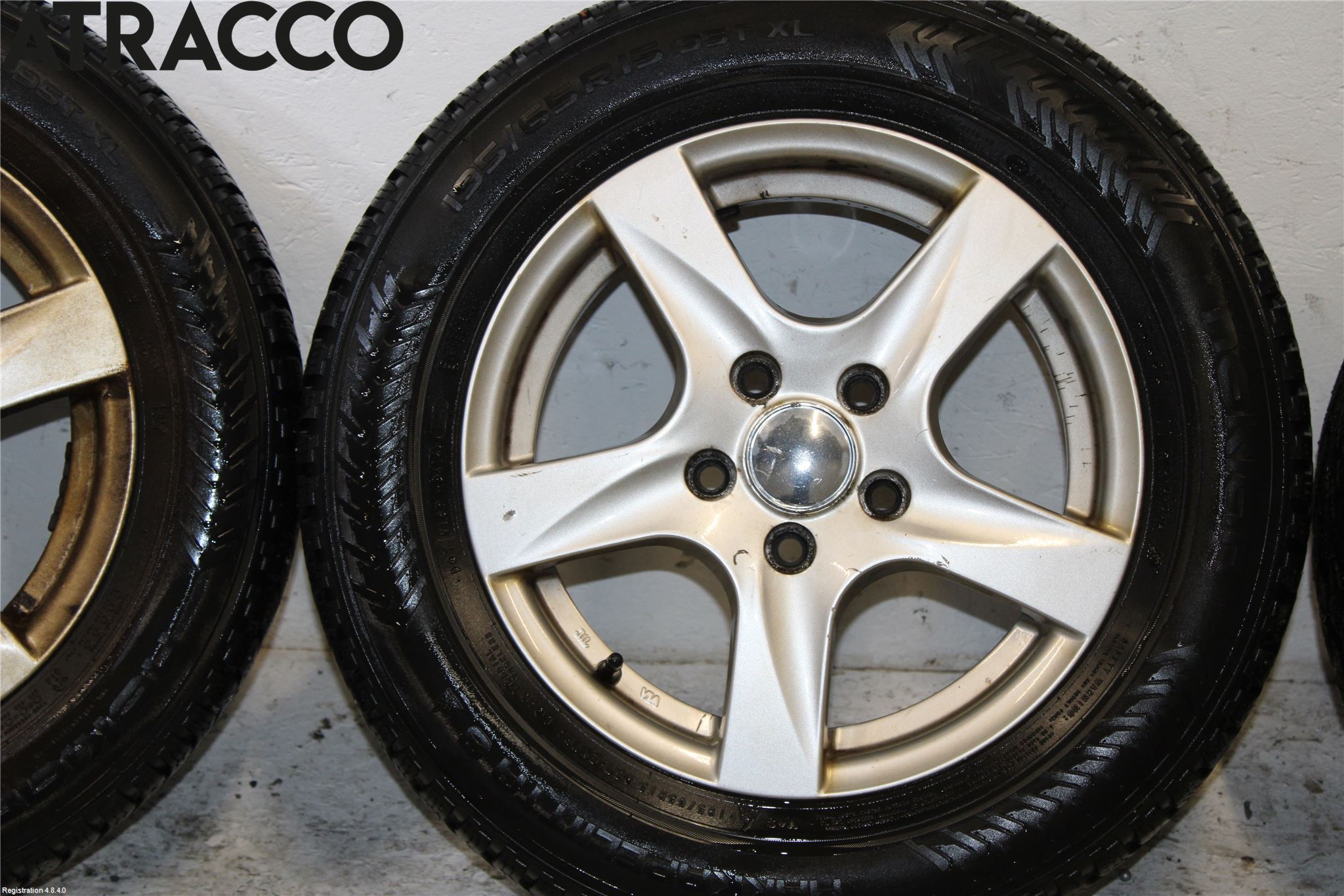 Volkswagen VW GOLF VI 09-13 Dekk Vinter På Alu Felg 4Stk