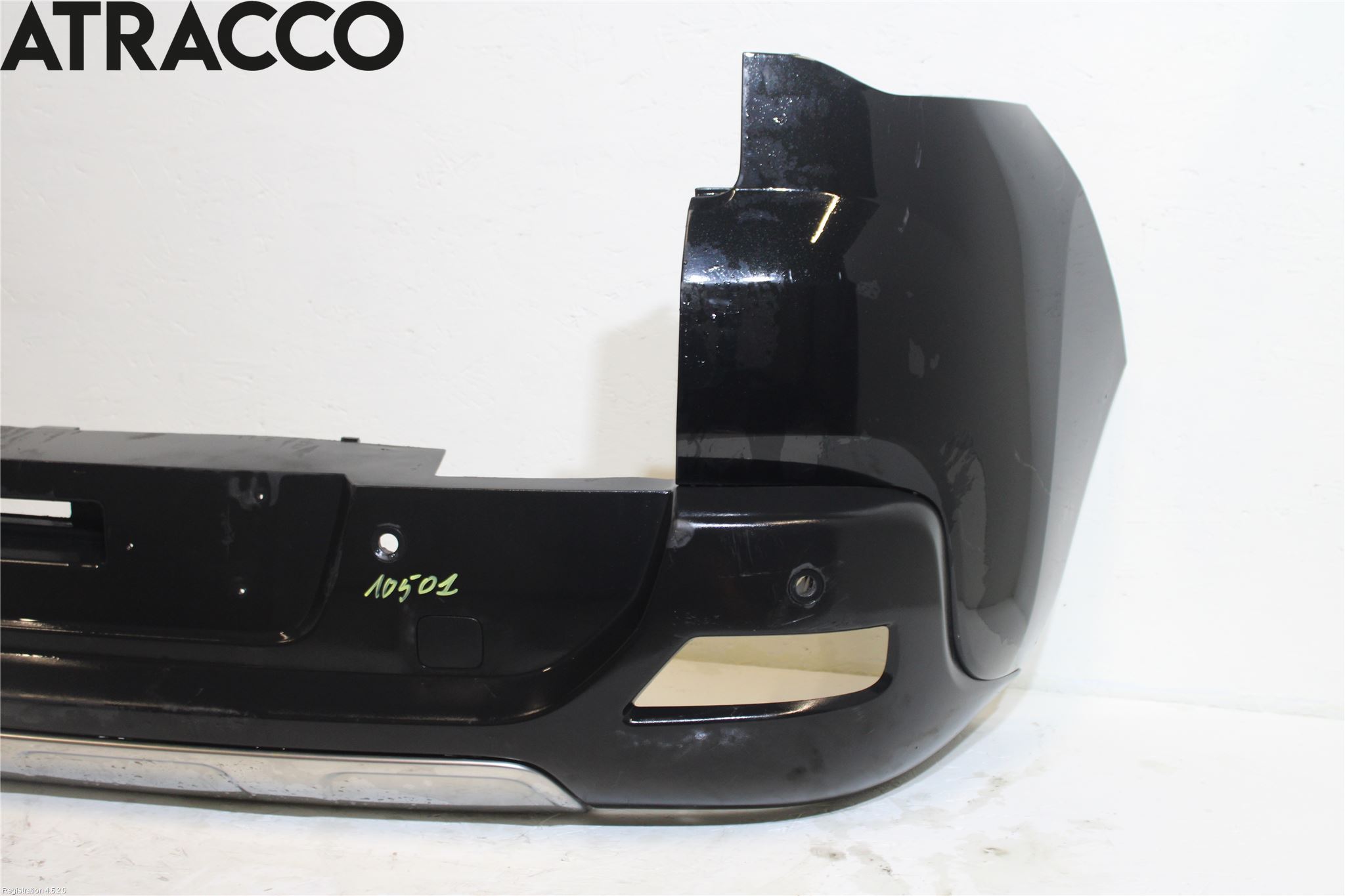 Peugeot 3008 09-16 Støtfanger Bak