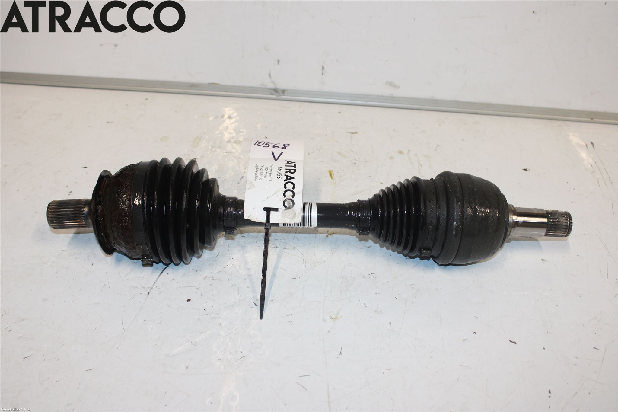 Mercedes-Benz MB B-KLASS (W246/W242) 12-19 Drivaksel Foran Kompl Venstre