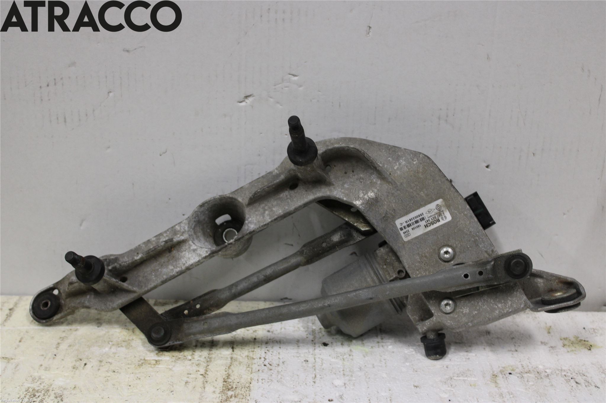 Renault ZOE/E-TECH 13- Viskermotor Frontrute