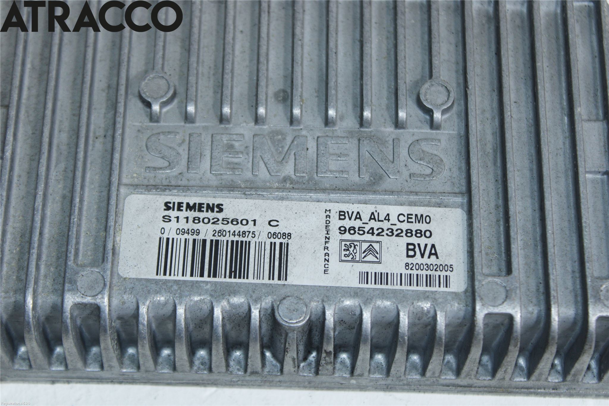 Peugeot 407 Styreenhet Gearkasse