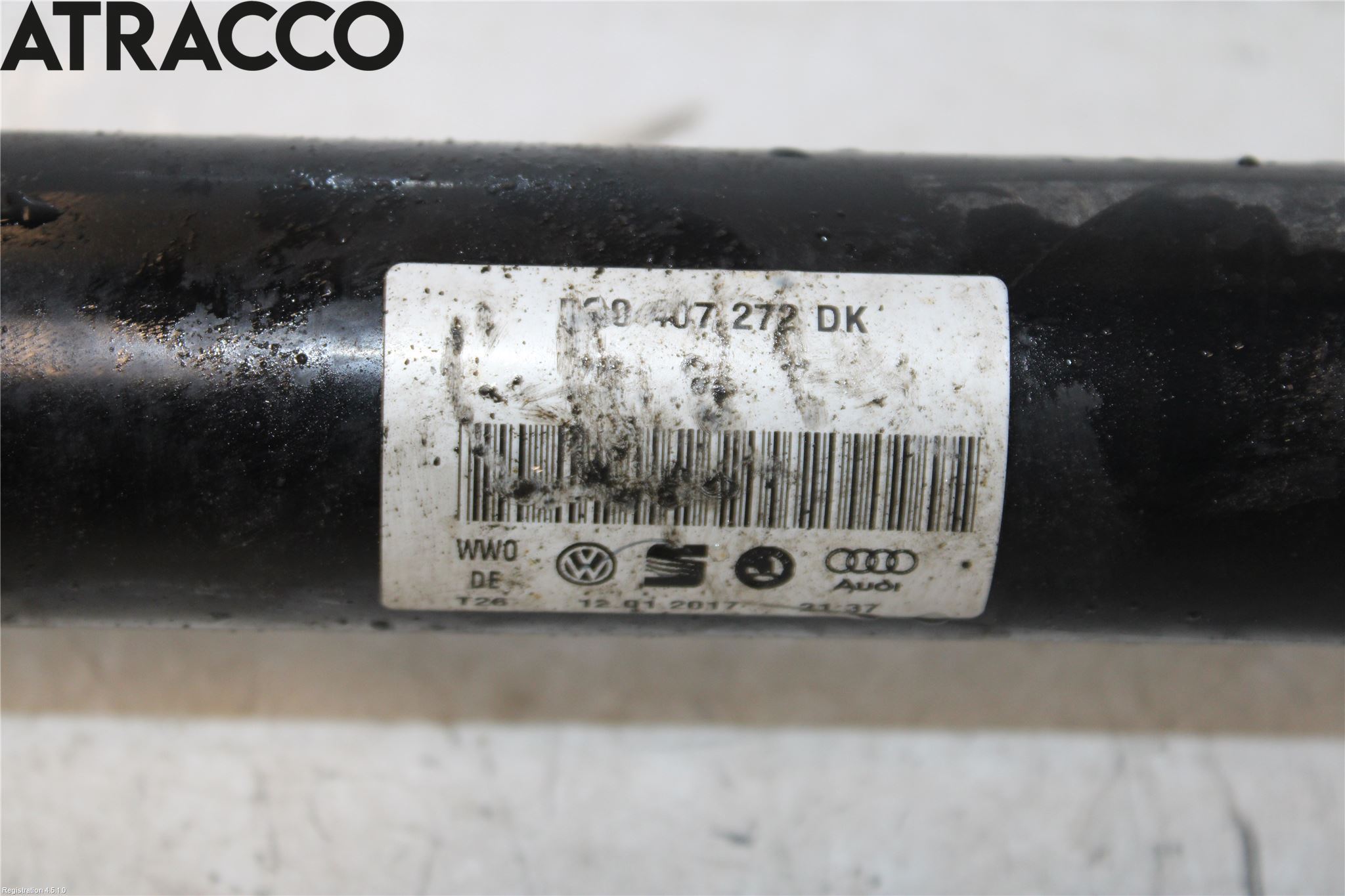 Audi A3/S3 8V 13-20 Drivaksel Foran Kompl Høyre