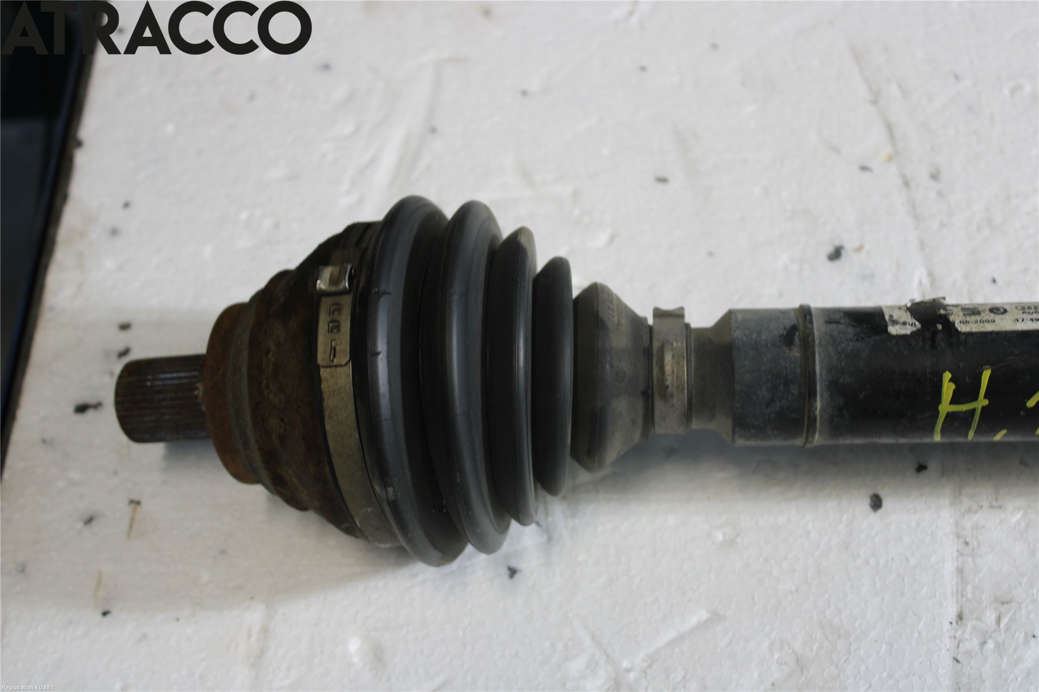 Skoda OCTAVIA (1Z) 05-13 Drivaksel Foran Kompl Høyre