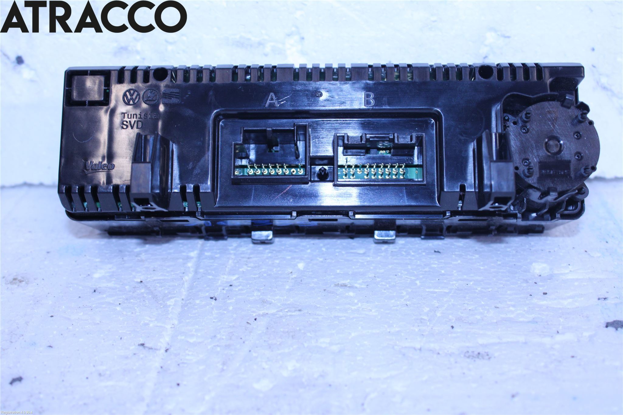 Volkswagen VW POLO 10-17 Varme Ac Betjening-Display