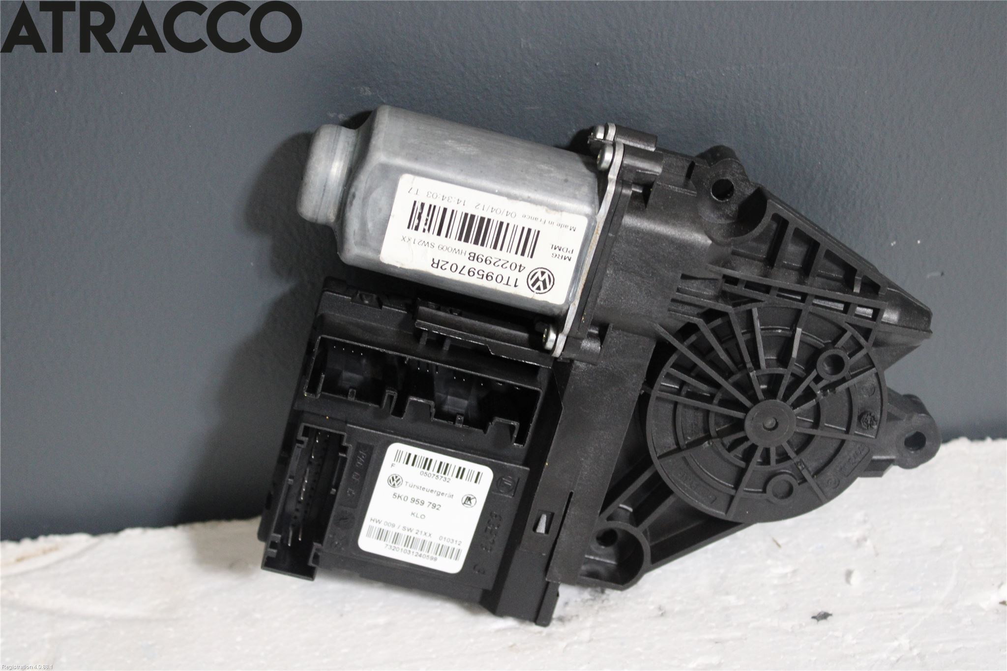 Volkswagen VW CADDY 11-15 Vindusheismotor