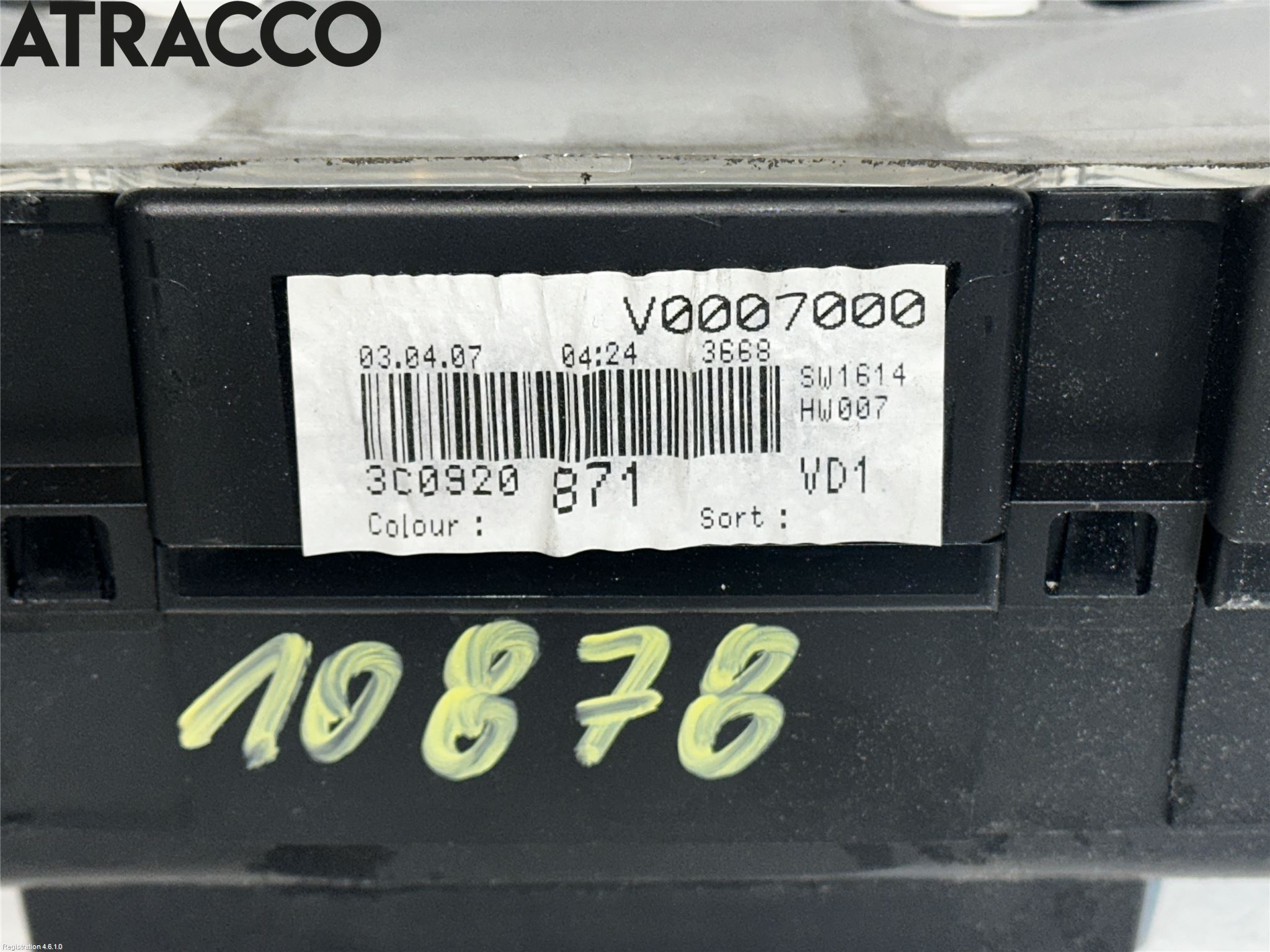 Volkswagen VW PASSAT 05-11 Instr Kombinert