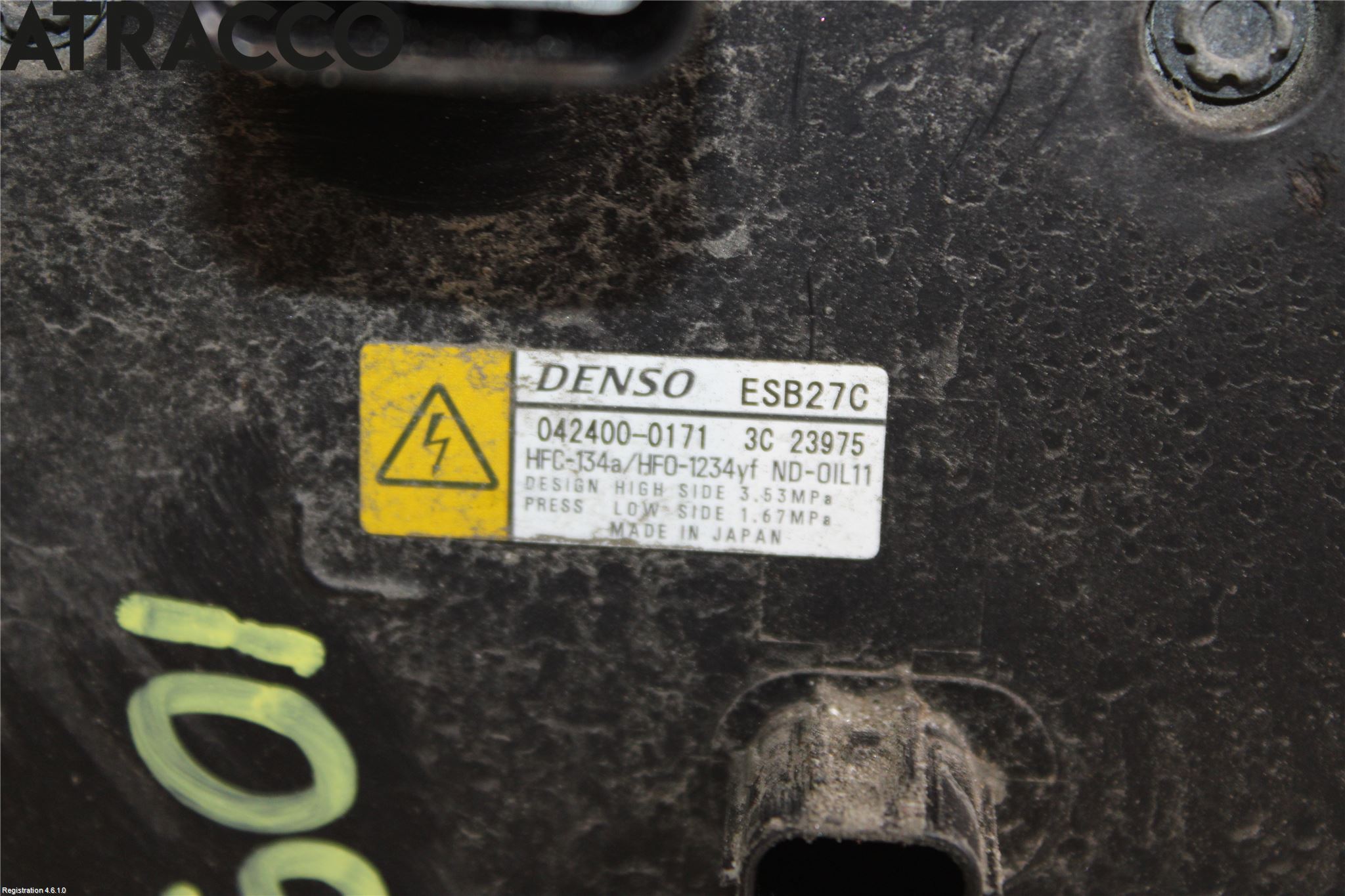 Toyota RAV4 19- Varme Ac Kompressor