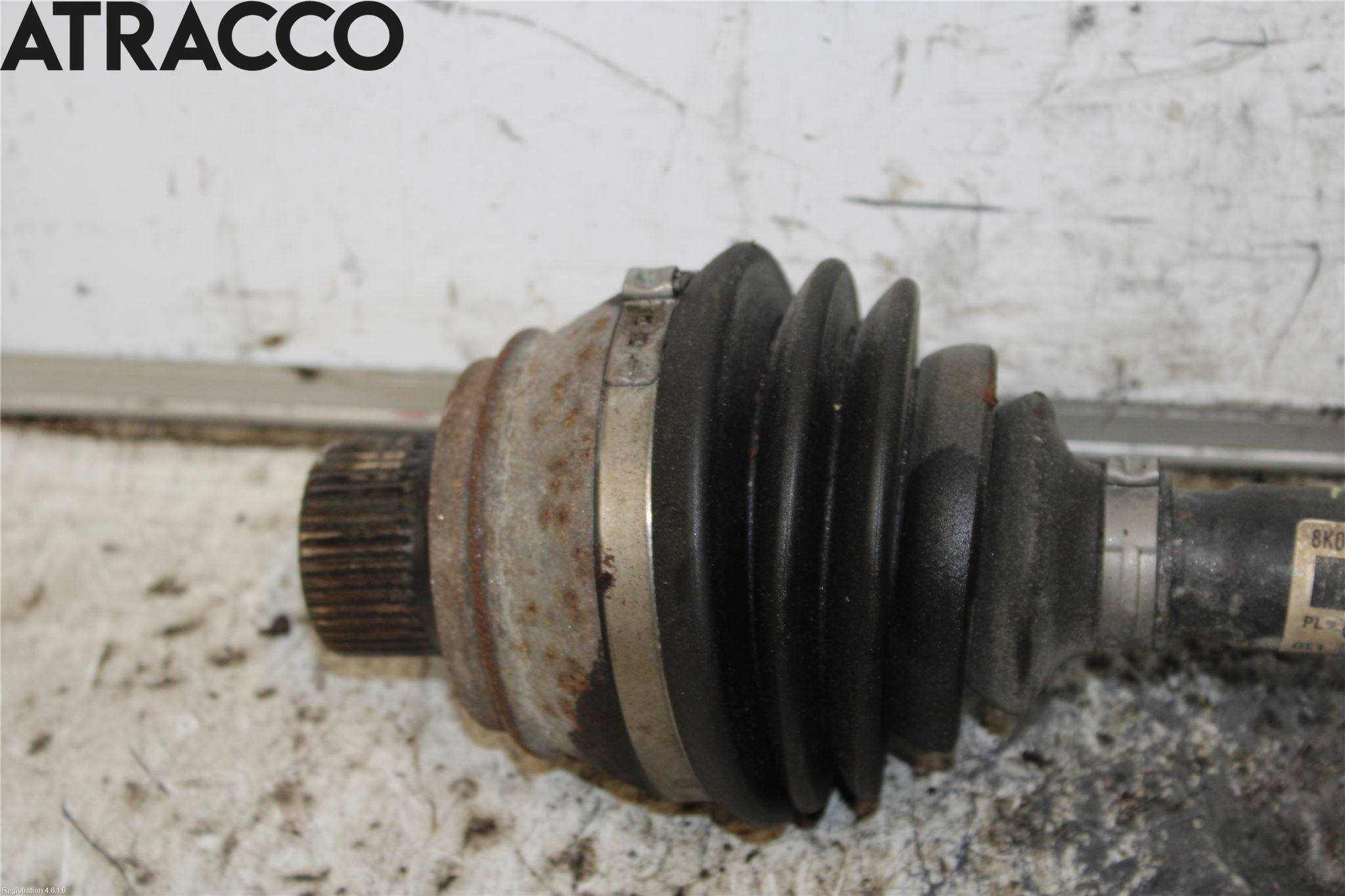 Audi A4/S4 08-11 Drivaksel Foran Kompl Høyre