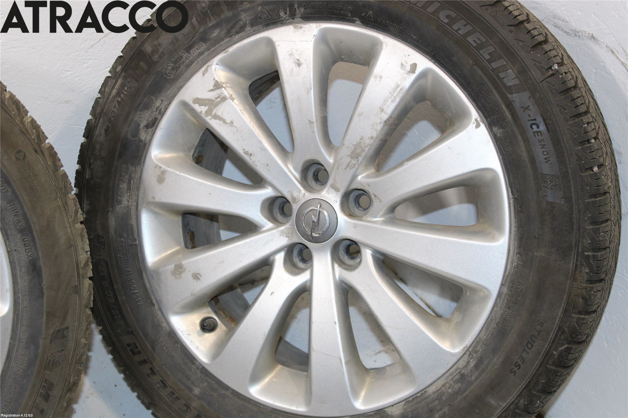 Opel MOKKA 13-20 Dekk Vinter På Alu Felg 4Stk