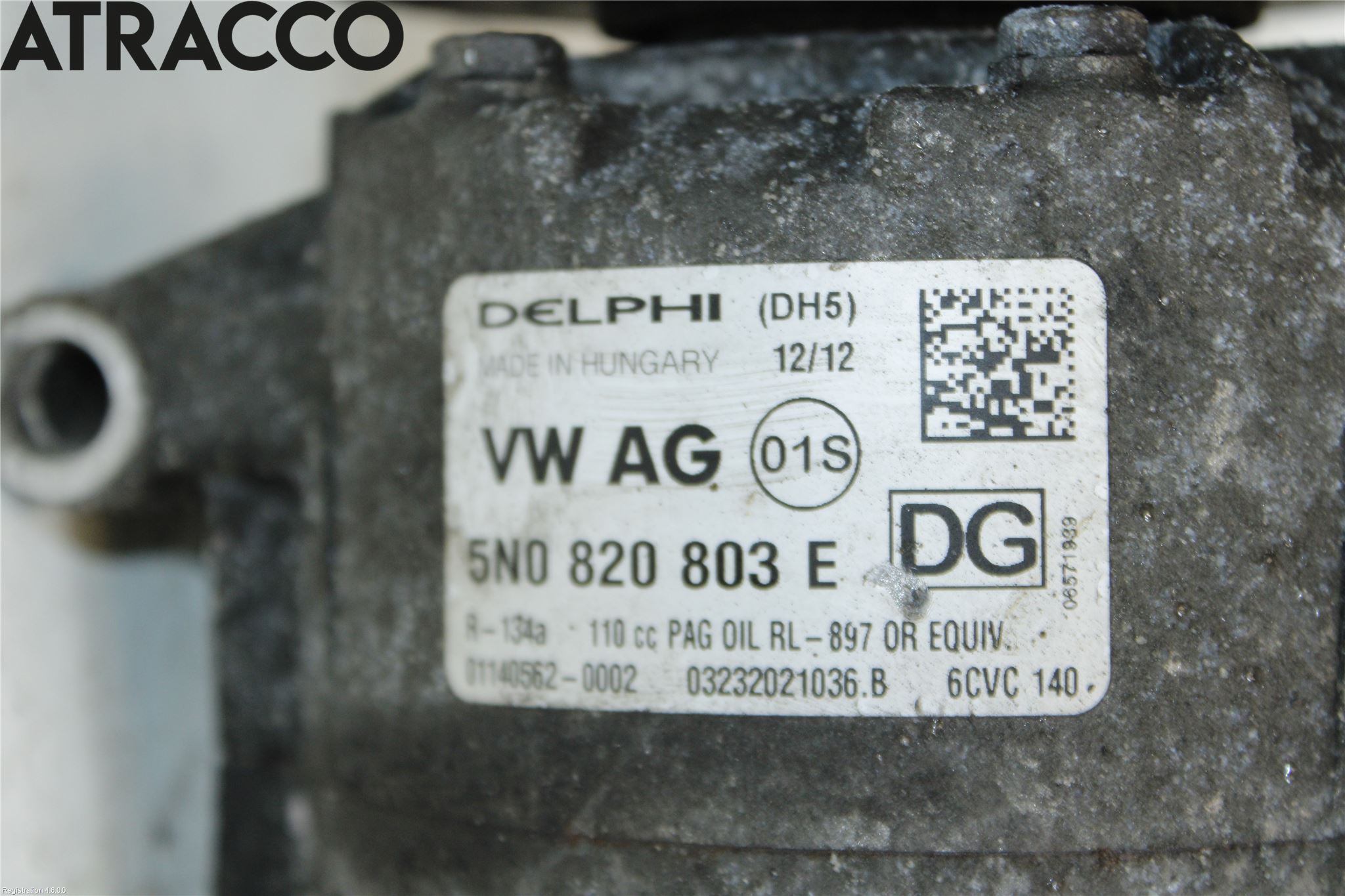 Volkswagen VW CRAFTER 06-16 Varme Ac Kompressor