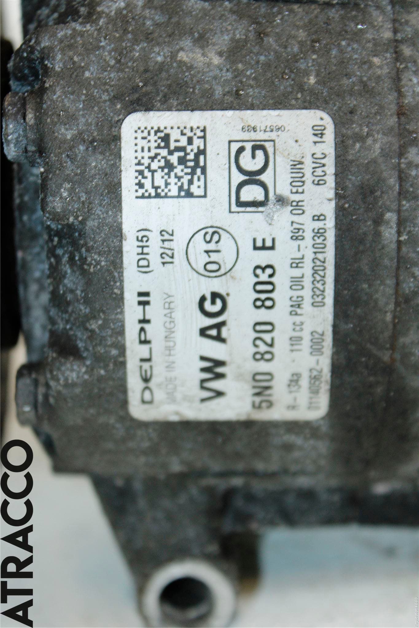 Volkswagen VW CRAFTER 06-16 Varme Ac Kompressor