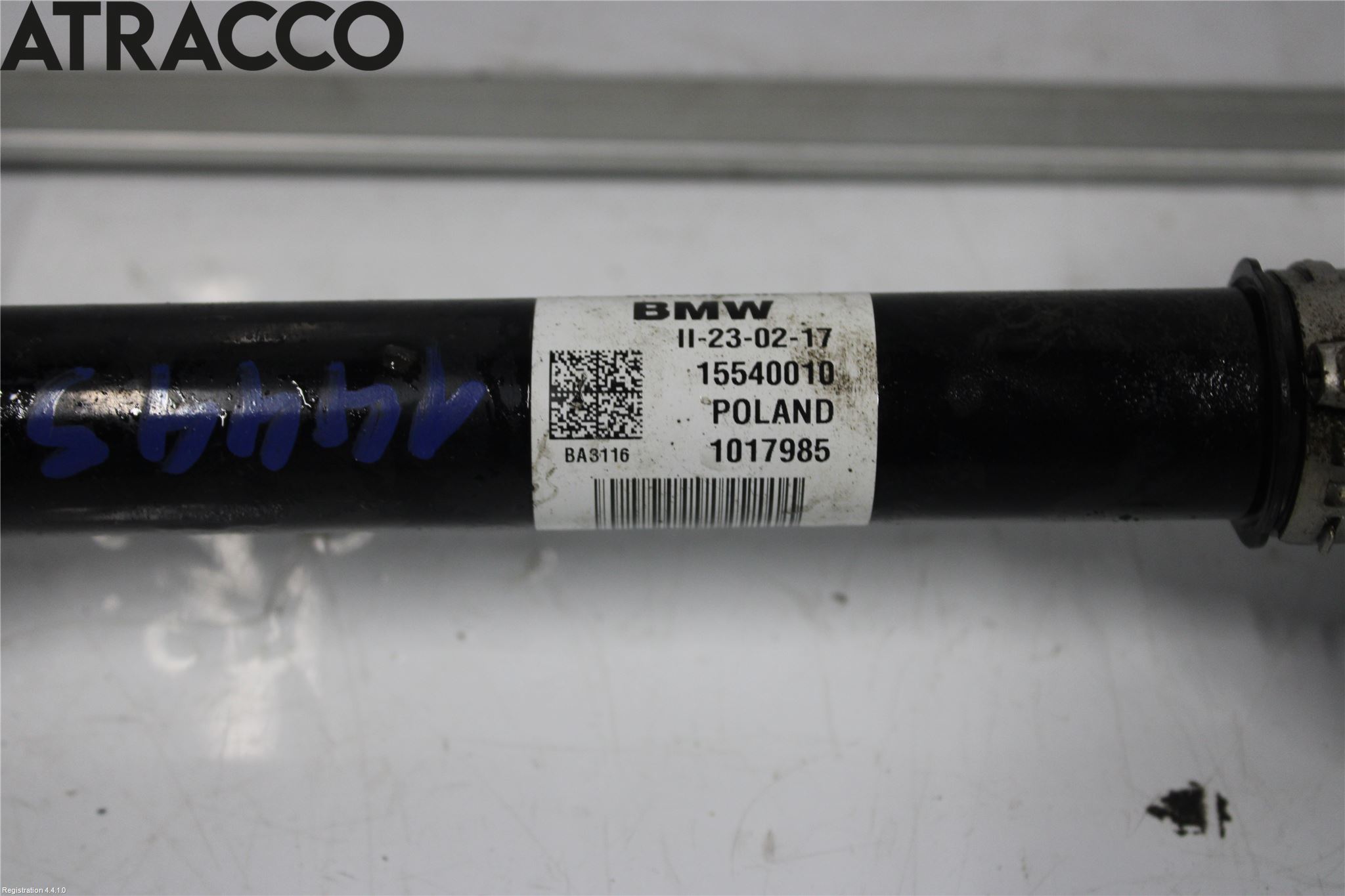 Mini ONE/COOPER 3DR F56 14-24 Drivaksel Foran Kompl Høyre