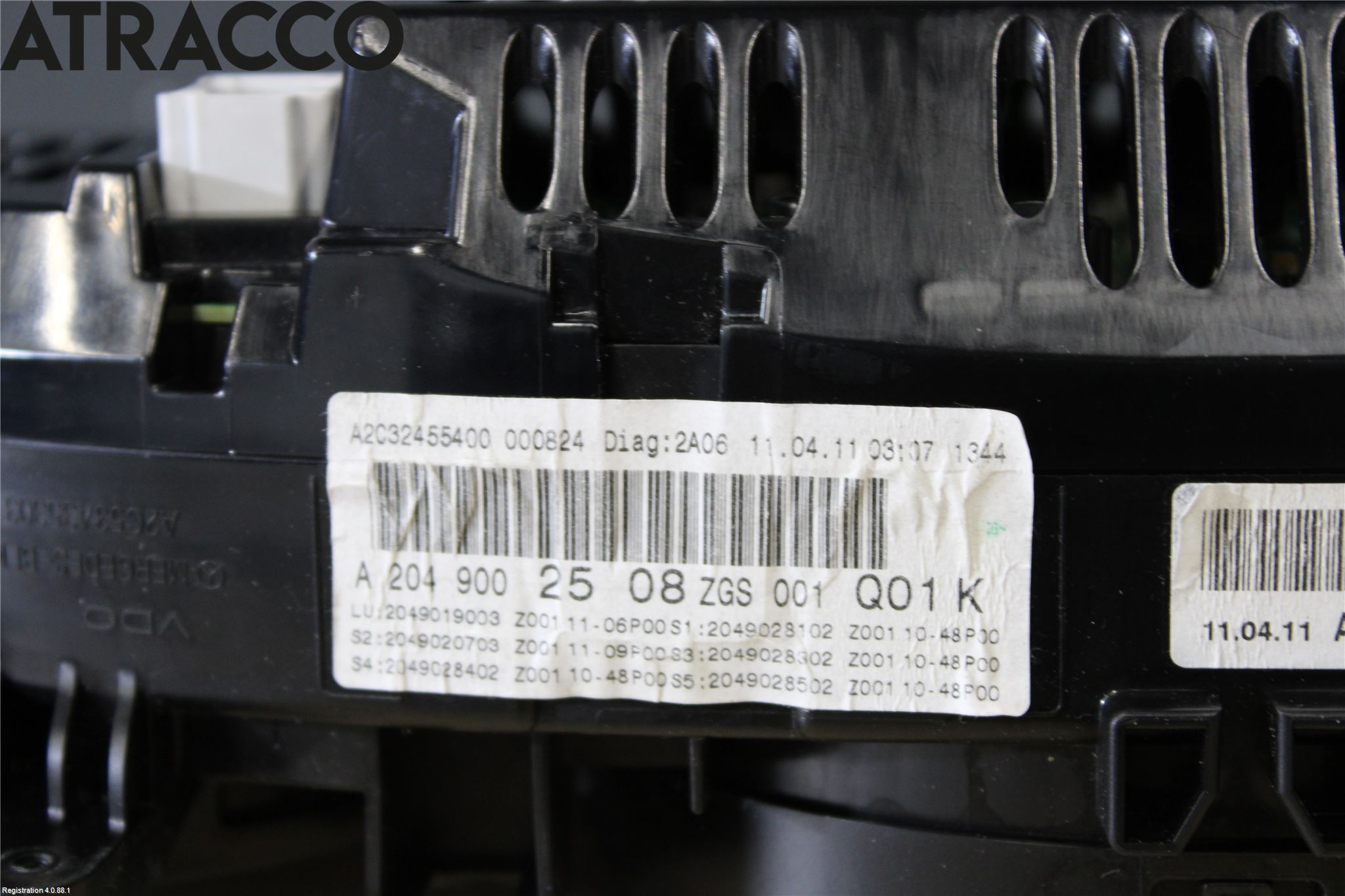 Mercedes-Benz MB C-KLASS (W204) 07-15 Instr Speedometer