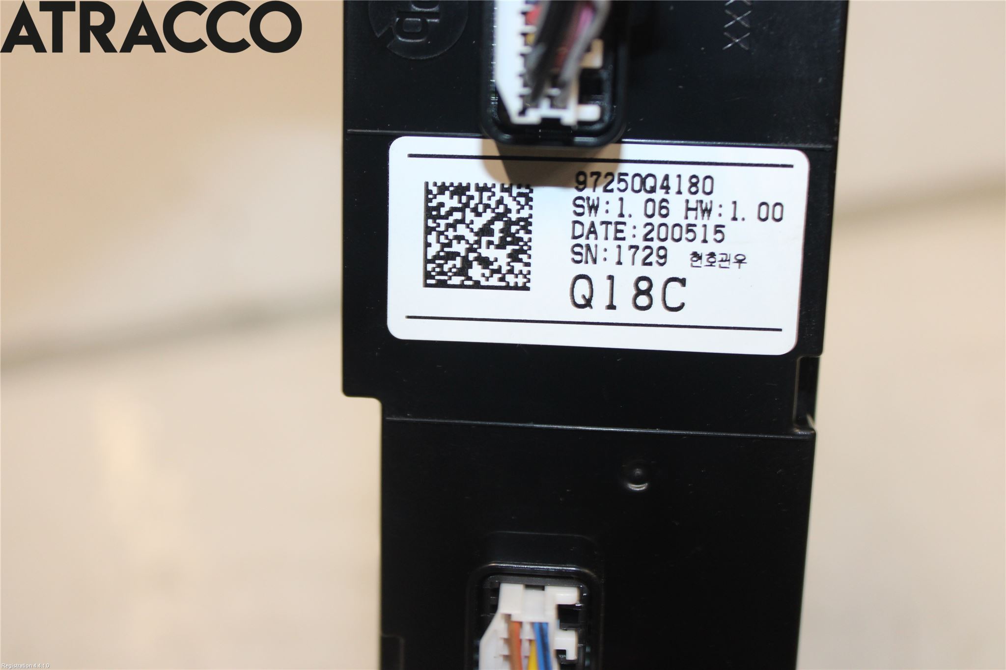 Kia NIRO (DE) 17-22 Varme Ac Betjening-Display