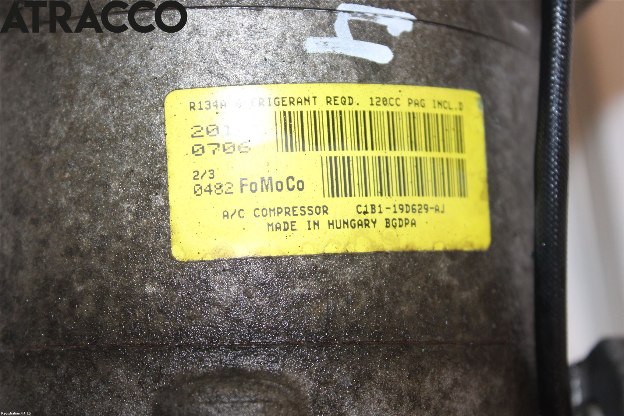 Ford FIESTA 13-17 Varme Ac Kompressor