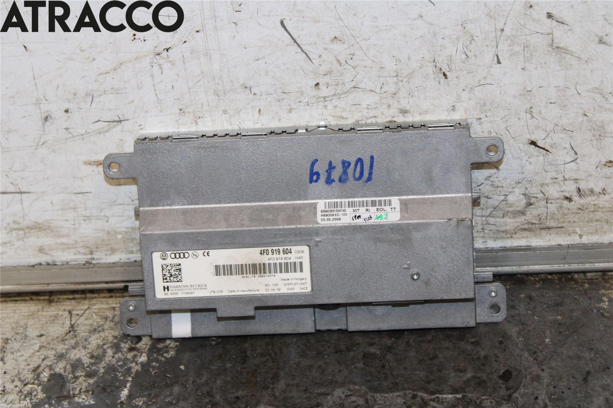 Audi Q7/SQ7 Multifunktionsdisplay